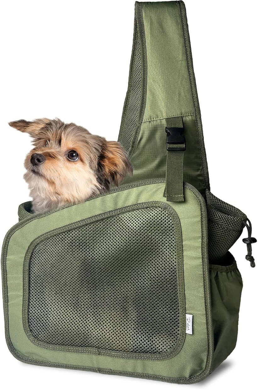 犬 スリング 抱っこ紐 ペット 猫 小型犬 ペットスリング 5kgまで対応 キャリーバッグ 軽量 コ ...