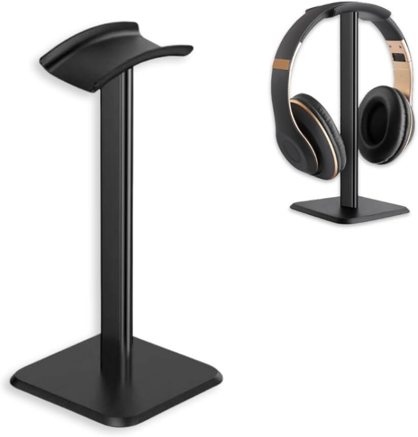 バリエーションコード : 2b9gpow8q5商品コード2b9gp12w51商品名ヘッドホンスタンド ヘッドホン置き ヘッドフォン おしゃれ シンプル 卓上 スッキリ アルミ 滑り止め付き台座ブランドNeutral Zenithカラーブラック「スタイリッシュなヘッドホンスタンド」機能性とデザイン性を兼ね備えた卓上ヘッドホンスタンドです。アルミニウムの質感が洗練されており、シンプルでモダンなデザインが特徴です。どんなインテリアにも馴染みやすく、デスクをおしゃれに演出します。「高い安定性」しっかりとしたポールと滑り止め付きの台座で重量感があり、ヘッドホンを置いてもスタンドが倒れにくいです。安定性が高いため、大切なヘッドホンを安心して置けます。「熱伝導性」アルミニウムは熱を素早く伝える特性を持っているため、ヘッドホンが長時間使われて熱を持った場合でも、熱を放散しやすいです。これにより、ヘッドホンの寿命を延ばすことができます。「耐腐食性」アルミニウムは錆びにくく、湿気や変化する環境に強い特性を持っています。これにより、長期間にわたって美しい外観を保つことができます。「商品詳細」サイズ：10.5 x 10.5 x 23.5cm　重量：90g　素材：アルミニウム・ABS樹脂　カラー：ブラック / ホワイト※ 他ネットショップでも併売しているため、ご注文後に在庫切れとなる場合があります。予めご了承ください。※ 品薄または希少等の理由により、参考価格よりも高い価格で販売されている場合があります。ご注文の際には必ず販売価格をご確認ください。※ 沖縄県、離島または一部地域の場合、別途送料の負担をお願いする場合があります。予めご了承ください。※ お使いのモニタにより写真の色が実際の商品の色と異なる場合や、イメージに差異が生じることがあります。予めご了承ください。※ 商品の詳細（カラー・数量・サイズ 等）については、ページ内の商品説明をご確認のうえ、ご注文ください。※ モバイル版・スマホ版ページでは、お使いの端末によっては一部の情報が表示されないことがあります。すべての記載情報をご確認するには、PC版ページをご覧ください。