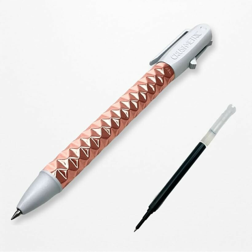 《 替芯付き 》CRUSHMETRIC SwitchPen クラッシュメトリック スイッチペン 変形ペン ボールペン (ローズゴールド)