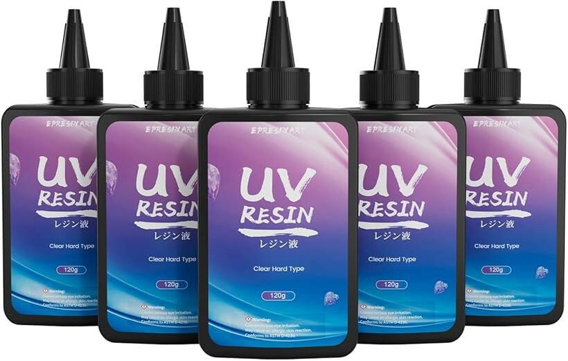 uvレジン液 ハード 高い透明 黄変しにくい 急速に硬化 非毒性 VOCなし 低粘度 詰替用 初心者 UV-LED対応 DIY 手作りクラフト ジュエリー デザイン 用途広い (600g)
