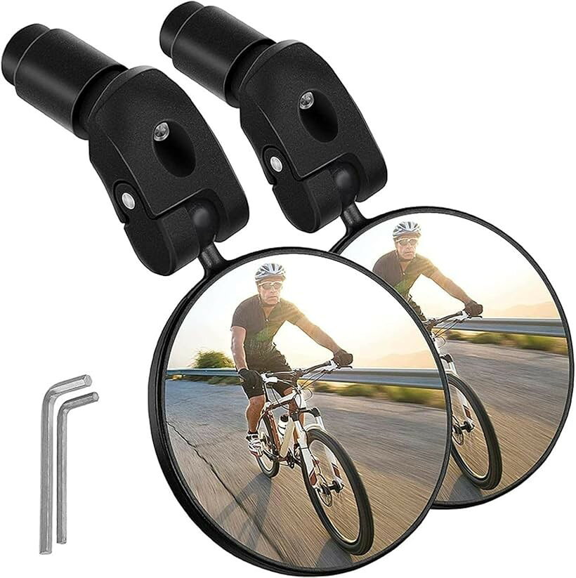 バリエーションコード : 2b9ns6n0lx商品コード2b9ns43ss1商品名MORYTRADE 自転車ミラー バックミラー バーエンド取付 調整可能 軽量 折りたたみ式 ロードバイク マウンテンバイクブランドMORY TRADEカラーブラック 2個セット自転車ミラーで快適ななライドを実現：自転車用バックミラーは、高品質なステンレス製ミラーを採用し、鮮明な視界を提供します。バランスを崩すことなく後方の状況を確認できます。通勤やツーリング、ロードバイクやマウンテンバイクなど、あらゆるシーンで活躍します。回転可能で自由な視界調整が可能： 360度回転する設計により、ライダーの好みに合わせて角度調整が可能です。フラットハンドルにもドロップハンドルにも対応し、最適な視野角を確保。ライド中でも簡単にミラーの向きを変えられるため、快適に使用できます。耐久性抜群。丈夫なアルミニウム合金製ボルト採用：ハンドルバー内部に入る固定ウスは強度の高いアルミニウム合金製ボルトを採用し、しっかりと固定できます。ミラー台座は軽量な樹脂ボディで強度と重量の最適バランスを追求しました。簡単取り付け。工具付き： 付属の六角レンチを使用することで、簡単に取り付けが可能。バーエンドに差し込んでネジを締めるだけでしっかり固定できます。内径17mm～22mmのハンドルバーに対応し、多くの自転車に適合します。コンパクト＆折りたたみ式で持ち運び便利： 使用しないときはミラーを折りたたむことができ、狭い場所での保管や輪行時にも便利。コンパクトながらもしっかりと視界を確保できるデザインで、サイクリングをより快適に楽しめます※ 他ネットショップでも併売しているため、ご注文後に在庫切れとなる場合があります。予めご了承ください。※ 品薄または希少等の理由により、参考価格よりも高い価格で販売されている場合があります。ご注文の際には必ず販売価格をご確認ください。※ 沖縄県、離島または一部地域の場合、別途送料の負担をお願いする場合があります。予めご了承ください。※ お使いのモニタにより写真の色が実際の商品の色と異なる場合や、イメージに差異が生じることがあります。予めご了承ください。※ 商品の詳細（カラー・数量・サイズ 等）については、ページ内の商品説明をご確認のうえ、ご注文ください。※ モバイル版・スマホ版ページでは、お使いの端末によっては一部の情報が表示されないことがあります。すべての記載情報をご確認するには、PC版ページをご覧ください。