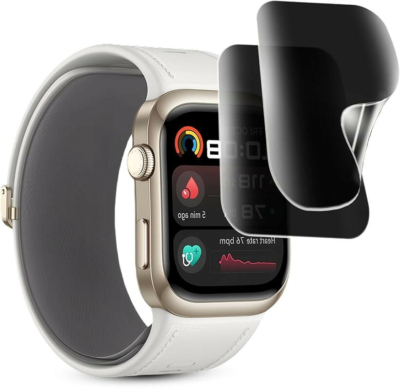 覗き見防止フィルム 2枚セット HUAWEI WATCH D2 専用 保護効果 覗き見防止機能 TPU素材 気泡・指紋防止 傷つきにくい 対応 貼り付け簡単 (MJO-JAC-C005)