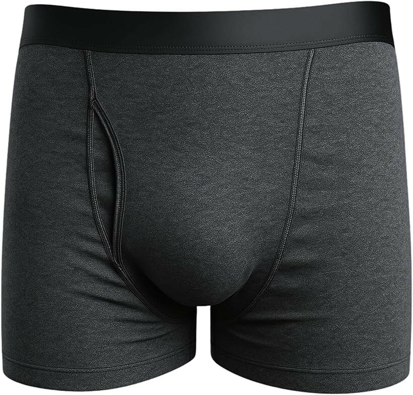バリエーションコード : 2buhfg43it商品コード2buhfvn9cn商品名セレーニ 尿漏れパンツ 失禁 100ml 男性用 吸水ボクサーパンツ 吸水 防水 消臭抗菌 しっかり吸収 自然なシルエットブランドSereniカラーチャコールサイズ等XL洗濯機で繰り返し洗えて、ゴミが出ないため環境にもやさしく、非常時や災害時の備えとしても安心です。長期的に見てもコストを抑えられる、経済的な選択肢です。急な水分の多いモレにも、「お守り」として活用いただけます。100mlの吸収力と広範囲カバーで、下着への不安を軽減したい方にも安心の設計です。吸水性と保水性に優れた専用生地を使用しておりますので、洗濯後は裏返して風通しの良い場所でしっかり干していただけます様お願いします。紙おむつと異なり、複数回の使用が可能で、避難所でも清潔感を保ちやすいのが特徴。非常用リュックに1枚入れておけば、“いざ”という時にも安心して使える洗える男性用失禁パンツです。吸収力をさらに高めたい方には、市販の吸水パッドとの併用も可能な設計となっています。尿量が多い方や、旅行・長時間外出時などの対策として、必要に応じて吸収量を増やせる柔軟性のある多用途な尿漏れ防止パンツです。百貨店販売レベルの検査を行うケケン試験認証センターにて品質が確認された信頼の製品です。耐久性・安全性などにおいて一定の基準をクリアしており、安心して長くご使用いただける失禁パンツ男性用です。Sereniは、日本国内で企画・設計されたブランド。M / L / XLの3サイズ展開で、日本人男性の骨格や体型にフィットする尿漏れ防止パンツを開発しました。ずれにくく快適に着用できる設計で、日常生活のあらゆるシーンで活躍します。ウエスト部分には、柔らかくてフィット性の高い伸縮性ゴムを採用。締め付けすぎず、お腹にやさしくフィットするため、長時間の着用でも疲れにくく、快適な履き心地が続きます。シニアの方にもやさしい設計です。ラベルが肌に当たって不快に感じる方のために、タグレス（ラベルなし）仕様を採用。チクチク感がなく、長時間履いてもストレスを感じにくい、肌あたりのやさしい設計となっています。毎日使うものだからこそ、細部にまでこだわっています。本製品は、生地に亜鉛イオン＆銅イオンを含む抗菌・防臭加工を施しており、尿のニオイの原因菌の繁殖を抑えることが期待されます。長時間の着用でもニオイがこもりにくく、清潔感を保ちやすいのが特長です。※ 他ネットショップでも併売しているため、ご注文後に在庫切れとなる場合があります。予めご了承ください。※ 品薄または希少等の理由により、参考価格よりも高い価格で販売されている場合があります。ご注文の際には必ず販売価格をご確認ください。※ 沖縄県、離島または一部地域の場合、別途送料の負担をお願いする場合があります。予めご了承ください。※ お使いのモニタにより写真の色が実際の商品の色と異なる場合や、イメージに差異が生じることがあります。予めご了承ください。※ 商品の詳細（カラー・数量・サイズ 等）については、ページ内の商品説明をご確認のうえ、ご注文ください。※ モバイル版・スマホ版ページでは、お使いの端末によっては一部の情報が表示されないことがあります。すべての記載情報をご確認するには、PC版ページをご覧ください。長時間の外出や夜間に最適な紳士尿漏れパンツ、100ml吸水で安心。お尻まで広範囲吸水エリアを採用した失禁パンツ男性用防臭＆抗菌加工（亜鉛＆銅イオン）で清潔を長時間キープ高密度マイクロファイバー吸水層で快適な履き心地を実現防水加工が強化された4層構造でしっかりガードする尿漏れ防止パンツ市販の吸水シートと併用可能でさらなる吸水力アップ伸縮性のあるウエストゴム＆タグレス仕様で長時間の着用でも快適ISO9001認証工場生産＆厳格な品質管理で安心して使える洗濯して繰り返し使用可能な、高品質な紳士用吸水下着お尻まで広範囲吸水エリアを採用し、ベッドや衣類の汚れを防ぐ「素材」コットン， ポリウレタン (PU)