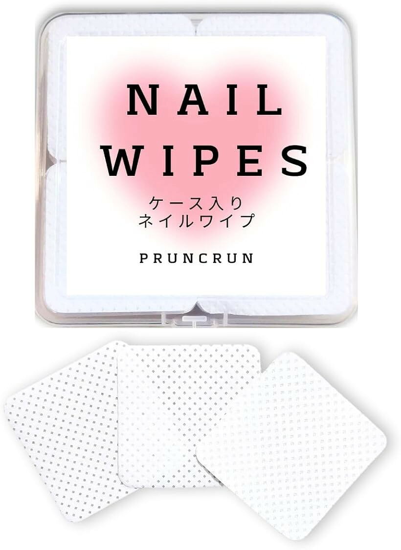 バリエーションコード : 2burs5hojw商品コード2bu5ft0t3y商品名ネイルワイプ ケース 不織布 コットン 透明ケース入り ネイルコットン ジェルネイルオフシート ネイル nail キューティクルケア 未硬化ジェル拭き取り用コットンブランドPRUNCRUNカラー白サイズ等400枚入りオリジナルネイル用ワイプ、透明プラスチックケース入り400枚入り 5cm角にカット済です。ジェルネイルやネイル用品の手入れ、キューティクルケアなど使用方法は様々です。ネイリストの声から生まれたネイルワイプです。もちろん、セルフネイルの方にも使いやすく設計されています。ケース入りで持ち運びにも便利です。出張ネイルにも最適です。「ケースサイズ」縦10cm 横10cm 高さ4cm 「ワイプサイズ」縦5cm 横5cm 400枚入り 「ケース種類」透明プラスチック※ 他ネットショップでも併売しているため、ご注文後に在庫切れとなる場合があります。予めご了承ください。※ 品薄または希少等の理由により、参考価格よりも高い価格で販売されている場合があります。ご注文の際には必ず販売価格をご確認ください。※ 沖縄県、離島または一部地域の場合、別途送料の負担をお願いする場合があります。予めご了承ください。※ お使いのモニタにより写真の色が実際の商品の色と異なる場合や、イメージに差異が生じることがあります。予めご了承ください。※ 商品の詳細（カラー・数量・サイズ 等）については、ページ内の商品説明をご確認のうえ、ご注文ください。※ モバイル版・スマホ版ページでは、お使いの端末によっては一部の情報が表示されないことがあります。すべての記載情報をご確認するには、PC版ページをご覧ください。PRUNCRUNオリジナルネイルコットンです。ネイリストの声から生まれたネイル専用拭き取り用ワイプです。毛羽立ちを抑えた材質に、使いやすい5cm角のサイズです。生産工場に直接生産を依頼した完全オリジナル商品です。透明プラスチックケース入りで、保管しやすく使用が便利です。ネイルのお手入れに最適です。