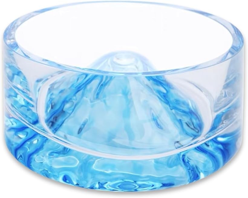 ハムスター 水飲み 器 置き型 水飲み皿 クリスタルガラス 小型 ペット ウォーター...