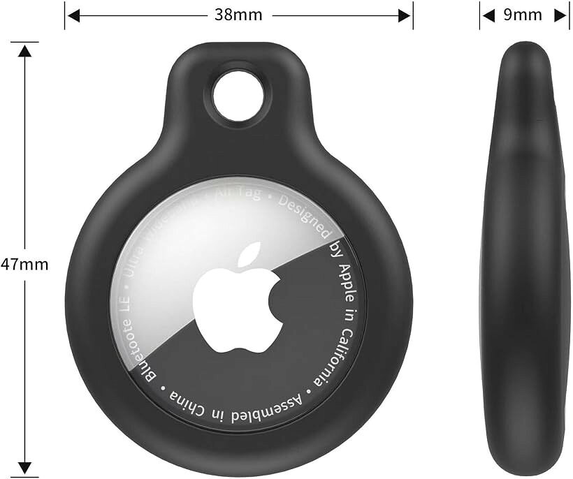 エムラインストアのAirTag用 ケース防水 シリコン キーホルダー TPU製 全面保護 エアタグケース 持ち運びに便利 傷 耐衝撃 擦傷防止 車のカギ カバン 荷物 財布 バッグに掛ける アウトドア サイクリング｜アングル3