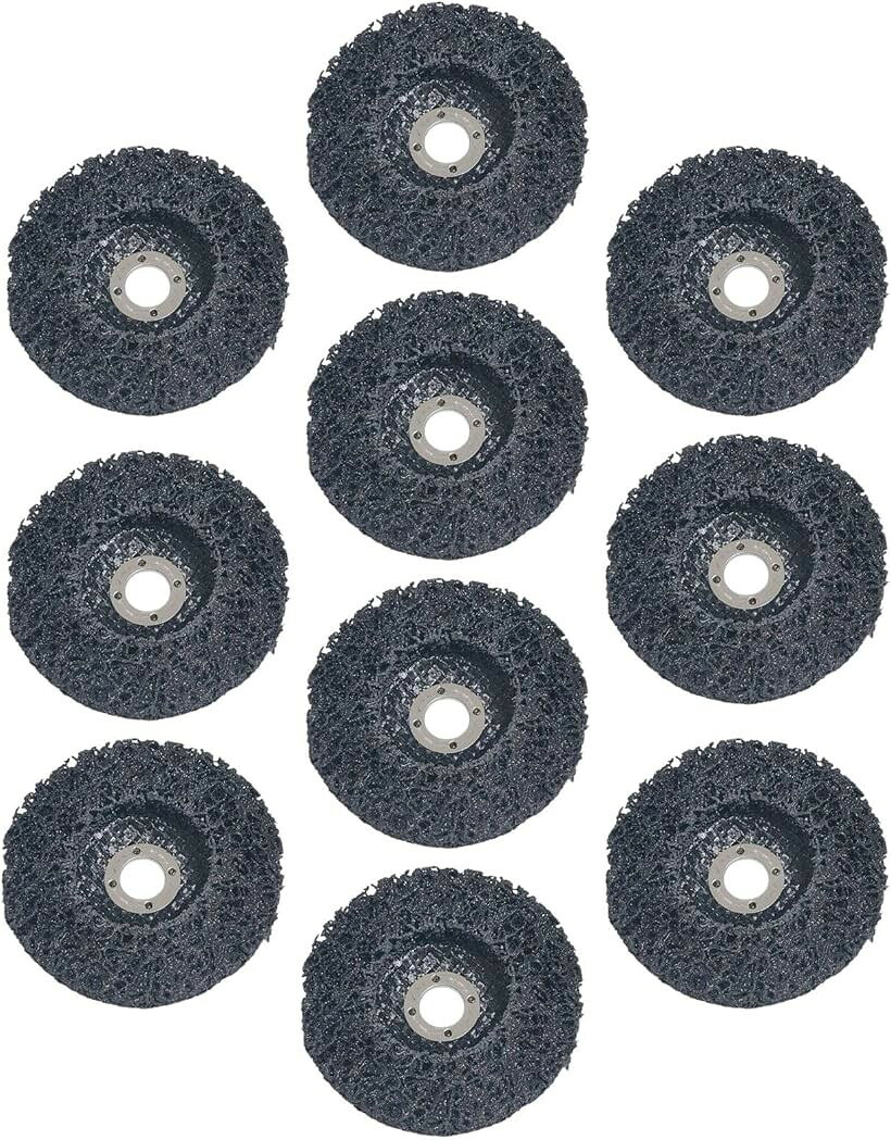 バリエーションコード : 2b9t24i1uf商品コード2bu4ucovl2商品名互換品 ディスク グラインダー サンダー ペンキ 研磨 クリーニング サビ 取り 錆 バリ 塗装 剥がし 刃 つや消し 100mmブランドFUKUMIDOカラーブラックサイズ等10個「商品詳細」こちらはFUKUMIDOグラインダー用ディスク。用途:サビ落とし、鉄・鋳物・非鉄金属のクリーニング、付着物や塗料はがし。直径(Φ):100mm 穴径(Φ):16mm 厚さ:14mm クリーニング研磨ディスクは、グラインダー研磨において、サビ取りや表面処理作業に非常に優れた効果を発揮します。ディスクグラインダー研磨に対応し、作業中の飛散物が少なく、安全に作業を行うことができます。「グラインダー用ディスク：DIYからプロまで」 このケンマディスクは、ペンキ剥がしや研磨、サビ取り作業に最適です。電動工具やディスクグラインダー、ハンドグラインダーに対応し、100mmの標準サイズで、多くのアングルグラインダーに互換性があります。サンディングディスクとしても優れており、金属研磨から木材研磨まで、幅広いDIYプロジェクトに対応可能です。「高性能研磨ディスク：塗装剥がしからツヤ消しまで」 この研磨ディスクは、塗装剥がしやつや消しの作業に理想的なアタッチメントです。ディスクサンダーやエアグラインダーに適合し、バリ取りや錆取りにも強い性能を発揮します。100mmサイズで、研削工具や自動車整備にも適しており、クリーニングや研磨作業を効率的に行えます。「プロ用研磨パッド：金属から木材まで滑らかに」 研磨機やベビーサンダーに対応するこの研磨パッドは、金属研磨から木材研磨まで、あらゆる材料を滑らかに仕上げます。電動工具やアングルグラインダーのアタッチメントとして、または手作業での使用にも適しており、DIY愛好家からプロフェッショナルまで、幅広い用途に対応します。「多目的ディスクグラインダー用ディスク：クリーニングから研削まで」 このディスクは、ディスクグラインダーやサンダー、エアグラインダーに適合し、クリーニングから研削まで、一枚で多くの作業が可能です。100mmのサイズで、塗装剥がしやサビ取り、バリ取りなど、様々な研磨作業に対応。互換性が高く、あらゆる研磨ニーズに応えるアイテムです。※ 他ネットショップでも併売しているため、ご注文後に在庫切れとなる場合があります。予めご了承ください。※ 品薄または希少等の理由により、参考価格よりも高い価格で販売されている場合があります。ご注文の際には必ず販売価格をご確認ください。※ 沖縄県、離島または一部地域の場合、別途送料の負担をお願いする場合があります。予めご了承ください。※ お使いのモニタにより写真の色が実際の商品の色と異なる場合や、イメージに差異が生じることがあります。予めご了承ください。※ 商品の詳細（カラー・数量・サイズ 等）については、ページ内の商品説明をご確認のうえ、ご注文ください。※ モバイル版・スマホ版ページでは、お使いの端末によっては一部の情報が表示されないことがあります。すべての記載情報をご確認するには、PC版ページをご覧ください。