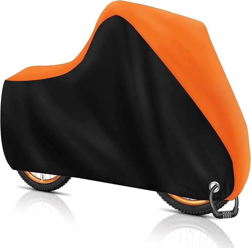 バリエーションコード : 2bu2vdo5t4商品コード2bu2vrohdw商品名自転車カバー 210D 防水 厚手 サイクルカバー 破れにくい UVカット 二重縫製 撥水加工 防風 防塵 盗難防止 収納袋付き 29インチまで対応 コンパクト収納袋付きブランドYmitooカラーオレンジテント用高品質素材でナイロンより厚手 、丈夫、破れにくい設計な自転車カバー。防水、耐光、耐腐食、防風性に優れ、雨、雪、風、ほこり、直射日光など、あらゆる悪天候から自転車をしっかり保護します。「立体カット＆伸縮縁処理」200x110x70cmの大型サイズで18-29インチをカバー。マウンテンバイク、ロードバイク、電動自転車など全6車種対応。立体裁断と伸縮縁処理でどんな車体もピタッとフィット。「二重缝製＆紫外線カット」缝い目からの水侵入をブロック。裏面シルバーUVコートで紫外線遮断＋熱侵入防止。自転車の劣化をダブルガードします。「防犯ロック穴」自転車とカバーを一緒にロック。また防風バックルで強風でも飛ばされずダブル安心。盗難・紛失をブロックします。「収納便利」収納バッグ付き、使わない時はバッグに圧縮収納。軽量設計でサッと持ち歩けるから、旅行やアウトドアでもいつでも使えます。※ 他ネットショップでも併売しているため、ご注文後に在庫切れとなる場合があります。予めご了承ください。※ 品薄または希少等の理由により、参考価格よりも高い価格で販売されている場合があります。ご注文の際には必ず販売価格をご確認ください。※ 沖縄県、離島または一部地域の場合、別途送料の負担をお願いする場合があります。予めご了承ください。※ お使いのモニタにより写真の色が実際の商品の色と異なる場合や、イメージに差異が生じることがあります。予めご了承ください。※ 商品の詳細（カラー・数量・サイズ 等）については、ページ内の商品説明をご確認のうえ、ご注文ください。※ モバイル版・スマホ版ページでは、お使いの端末によっては一部の情報が表示されないことがあります。すべての記載情報をご確認するには、PC版ページをご覧ください。