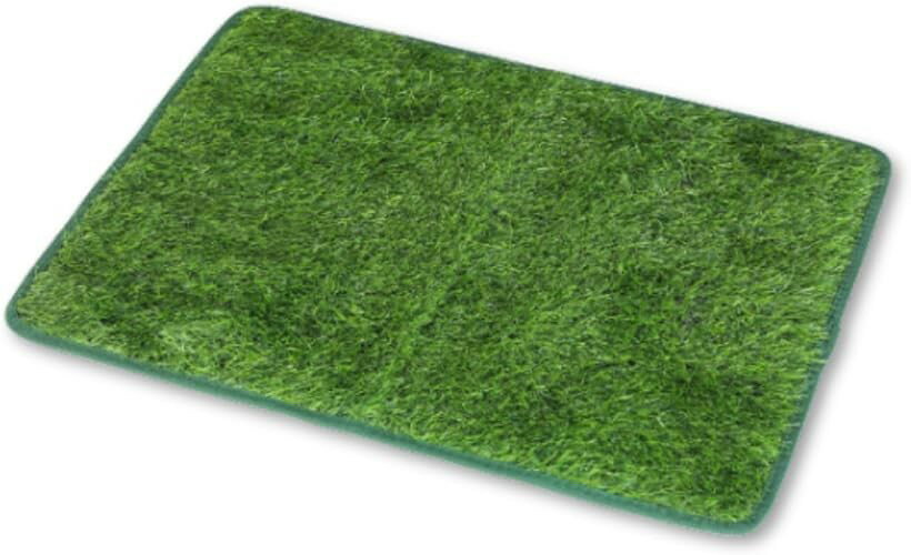 ペットマット 犬用 猫用 トレーニングパッド 人工芝 芝マット (グリーン, M 46x58....