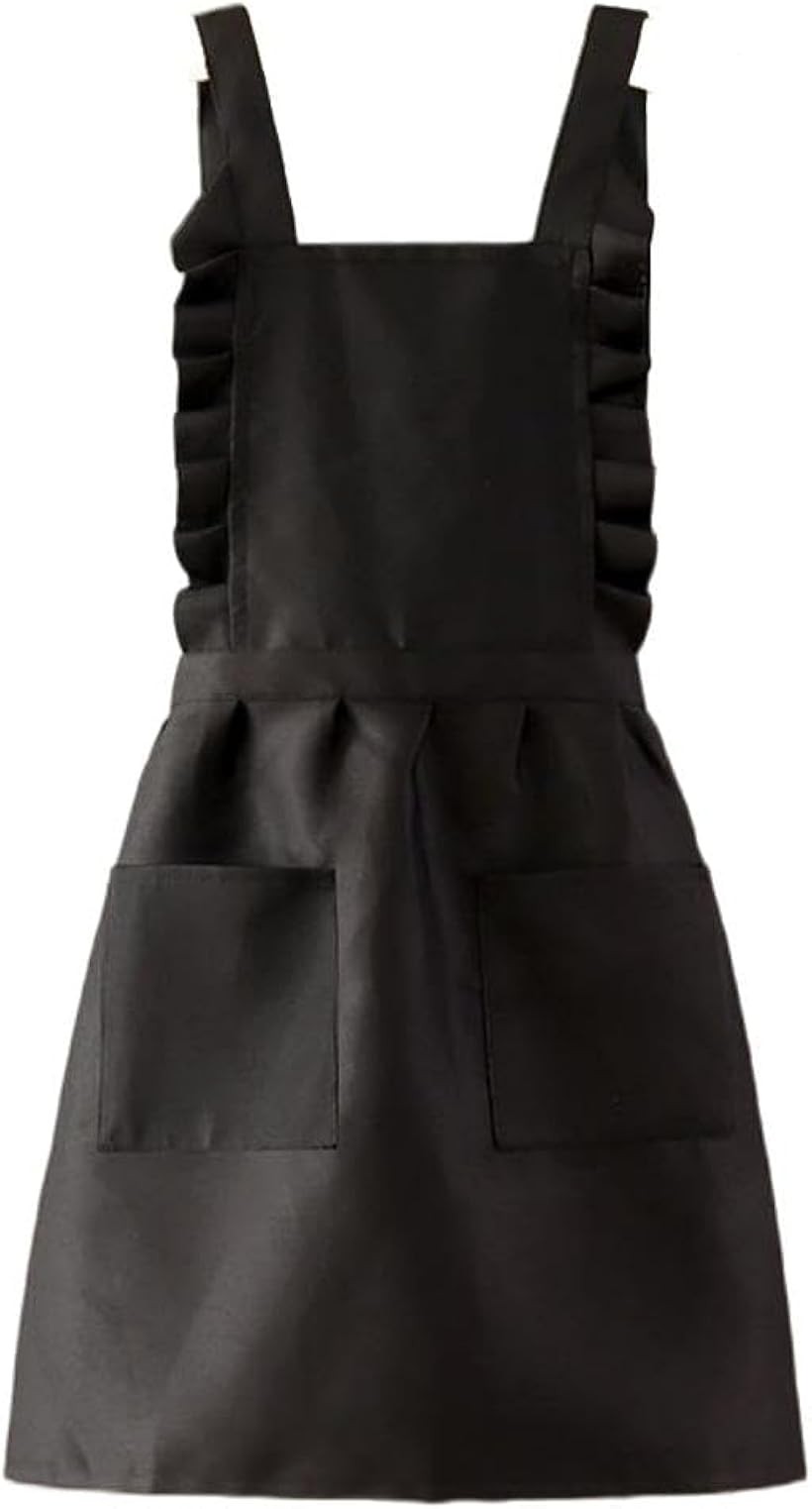 バリエーションコード : 2bursfwfuy商品コード2burqlp96h商品名エプロン 可愛い メイド キッチン おしゃれ H型 シンプル ポケット付き 家庭 プレゼント カフェエプロン ゆったり ドット柄 きれいめ DIY ガーデニング エプロンドレスブランドgoodspoonカラーブラックシンプルなデザインで、可愛い。ちょっとコスプレしたい人にもおすすめのアイテムです。胸当てがついたエプロンドレス、ピナフォアとも呼ばれるワンピース型で、肩紐にフリルがついます。エプロンの下に着用するスカートは短めのものを選んで、ニーハイソックスやタイツとあわせるのと少女らしい雰囲気になり、コスプレイベントにもぴったりです。家事、料理、ガーデニング、日曜大工、料理教室、喫茶店、居酒屋、雑貨屋、お花屋、レストラン、DIY作業など色々なシーンで使えます。飲食店のスタッフ、スーパーの店員、幼稚園、保育園の保育士などのユニフォームにもポケットは左右独立のデザインで大容量が2つあるので、携帯電話、ペン、ノート、iPad、グリルスリップ、レシピカード、その他必要なものを置くのに実用的です。※ 他ネットショップでも併売しているため、ご注文後に在庫切れとなる場合があります。予めご了承ください。※ 品薄または希少等の理由により、参考価格よりも高い価格で販売されている場合があります。ご注文の際には必ず販売価格をご確認ください。※ 沖縄県、離島または一部地域の場合、別途送料の負担をお願いする場合があります。予めご了承ください。※ お使いのモニタにより写真の色が実際の商品の色と異なる場合や、イメージに差異が生じることがあります。予めご了承ください。※ 商品の詳細（カラー・数量・サイズ 等）については、ページ内の商品説明をご確認のうえ、ご注文ください。※ モバイル版・スマホ版ページでは、お使いの端末によっては一部の情報が表示されないことがあります。すべての記載情報をご確認するには、PC版ページをご覧ください。