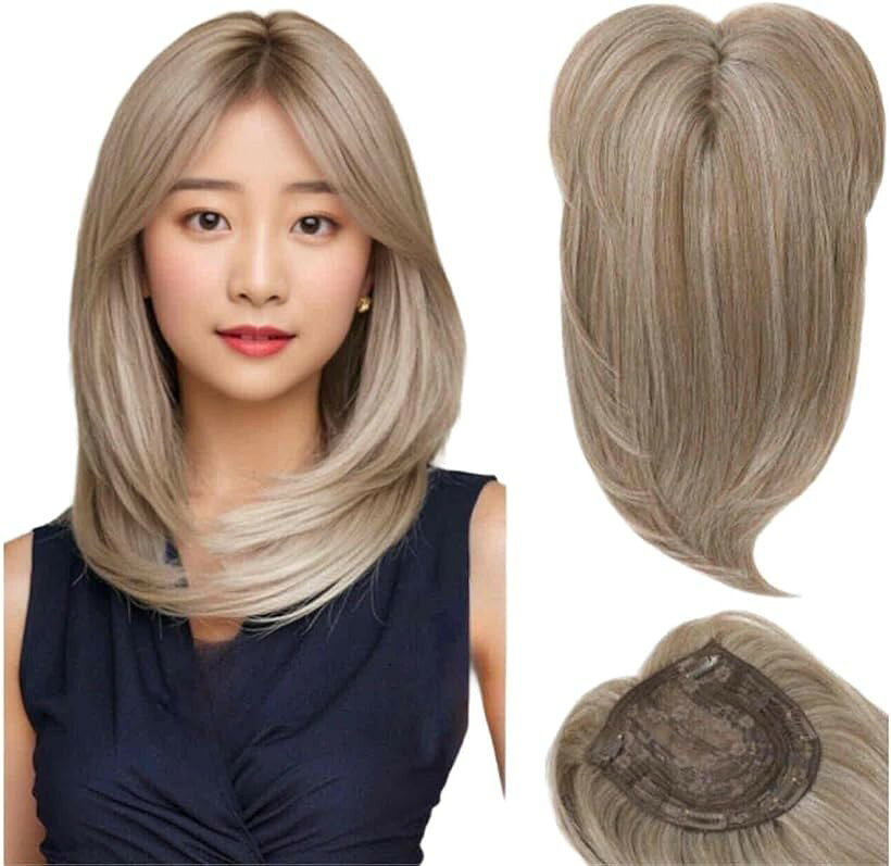 バリエーションコード : 2burprlon2商品コード2burpdkxni商品名部分ウイッグ ヘアピース ロングストレート ボブ 自然 30cm 50cm 自然 通気性 人工スキン ポイントウイッグ 白髪かくし つけ毛 トップカバー 女性 レディースブランドWig TerraceカラーMixブロンド系サイズ等ロングテカリのない自然な見た目がチャーミングなロングストレート 約50cmの 部分ウイッグ。約17cmx17cm の広いネットでカバー力抜群。毛量も丁度良く絶妙なバランスでフルウイッグより着脱簡単。様々な髪・頭皮のお悩みに、今日はこんな雰囲気になりたい、髪のカラーもファションに合わせてなど気軽にイメチェンしたい方にもおすすめ熱に強い高品質の耐熱人工毛を使用し、人毛に近い自然な見た目を再現。人工毛特有のテカリや不自然さがなく大人の方でも気軽に着用できます。ロングヘアならではの女性らしさがありながら、派手すぎないブリーチ感のある配色で、大人女子がトライしやすいのも魅力通気性あり。暑い日は簡単に頭全体をカバーできます。後頭部、首元までポリエステルネットを被らなくていいので汗も拭き取りやすくより快適に過ごせます。お出かけ時にサッと髪を整えたい、少しでも涼をとりたい日に活躍します毛先にかけて柔らかなレイヤー入り、優しいカール のある裾（ストカール）で揺れ感と抜け感を演出します。前髪はぱっつんではなく、横顔に自然にかかる大人っぽいハの字シルエットバング。顔まわりのラインも計算されたカットで小顔効果もあり。良くコームでとかししてから、表面に内側の地毛を出しても個性的で可愛く、ゴムで一つにまとめてもOK。髪型で悩む時、これ一つで楽にきまります普段使いはもちろん、デートや旅行、特別な日のコーディネートにもぴったり。カジュアルからフォーマルまで幅広いファッションに相性抜群※ 他ネットショップでも併売しているため、ご注文後に在庫切れとなる場合があります。予めご了承ください。※ 品薄または希少等の理由により、参考価格よりも高い価格で販売されている場合があります。ご注文の際には必ず販売価格をご確認ください。※ 沖縄県、離島または一部地域の場合、別途送料の負担をお願いする場合があります。予めご了承ください。※ お使いのモニタにより写真の色が実際の商品の色と異なる場合や、イメージに差異が生じることがあります。予めご了承ください。※ 商品の詳細（カラー・数量・サイズ 等）については、ページ内の商品説明をご確認のうえ、ご注文ください。※ モバイル版・スマホ版ページでは、お使いの端末によっては一部の情報が表示されないことがあります。すべての記載情報をご確認するには、PC版ページをご覧ください。
