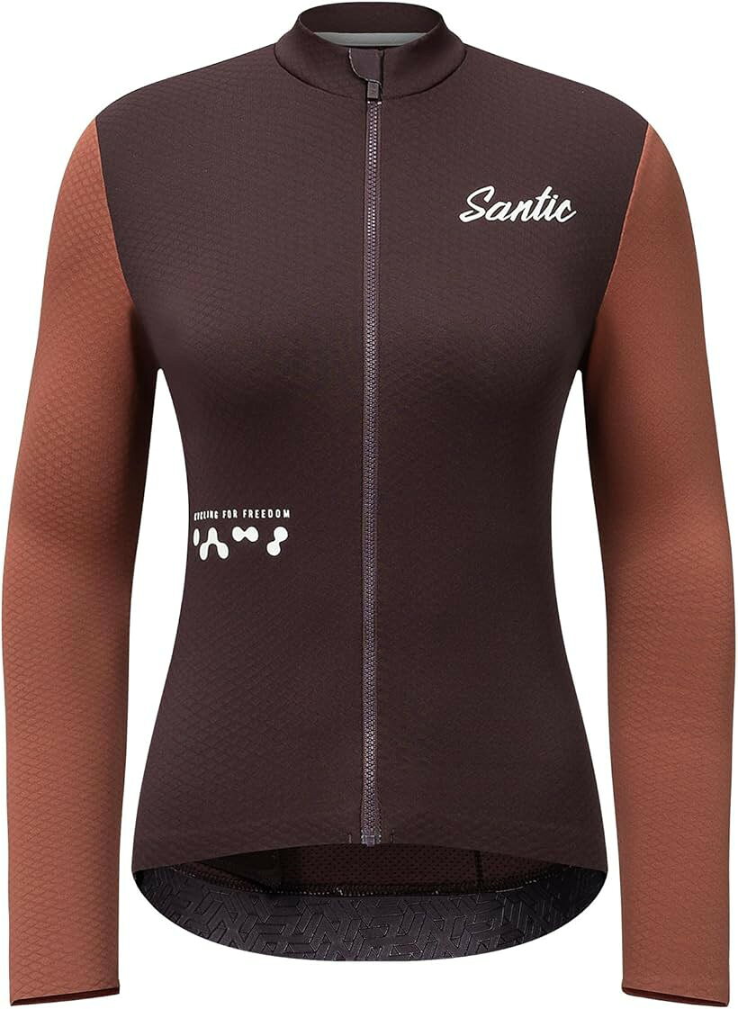 バリエーションコード : 2bu0dvq0x3商品コード2bu0dpt68i商品名レディース サイクルジャージ 長袖 裏起毛 ウィンドブレーカー サイクリングジャケット ロードバイク サイクリングジャージ 防風 保温ブランドSantic(サンティック)カラーブラウンサイズ等L「通気性裏起毛素材」外部は防風生地、裏地は暖かい裏起毛素材で、肌触りが柔らかく保温性に優れると同時に，適度な通気性を確保して蒸れを防ぎます。体温調節を効果的に行い、風を防ぎながら暖かさをキープします。「伸縮性」3D立体縫製で、窮屈な束縛感が解消されます。前傾姿勢や腕を前に伸ばす自転車を考慮し、背中を長くなって、肩周りをストレッチに作られています。「バックポケット」背中の下部に4つのポケットが付いで携帯電話や財布など、小物の持ち運びが便利です。後ろは反射ラインで、視認性を良くし保障性も向上します。「3D立体裁断と滑り止め加工」3D立体裁断を採用し、身体にぴったりフィットするシルエットを実現。タイトなフィット感でスタイリッシュな着こなしを演出します。裾部分には4cmの密織防滑帯とドット加工が施され、裾がズレにくく、快適な着用感を保ちます。「多用途に適したウェア」保温性と通気性に優れたこのウェアは、アウトドアやスポーツシーンだけでなく、日常の通勤や通学にも適しています。快適な着心地と機能性を兼ね備えた一着です。素材:90%ポリエステル、10％スパンデックス※ 他ネットショップでも併売しているため、ご注文後に在庫切れとなる場合があります。予めご了承ください。※ 品薄または希少等の理由により、参考価格よりも高い価格で販売されている場合があります。ご注文の際には必ず販売価格をご確認ください。※ 沖縄県、離島または一部地域の場合、別途送料の負担をお願いする場合があります。予めご了承ください。※ お使いのモニタにより写真の色が実際の商品の色と異なる場合や、イメージに差異が生じることがあります。予めご了承ください。※ 商品の詳細（カラー・数量・サイズ 等）については、ページ内の商品説明をご確認のうえ、ご注文ください。※ モバイル版・スマホ版ページでは、お使いの端末によっては一部の情報が表示されないことがあります。すべての記載情報をご確認するには、PC版ページをご覧ください。