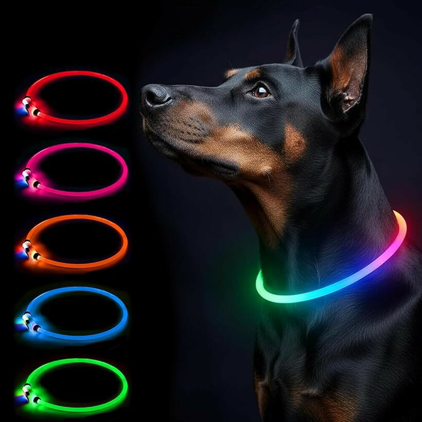 バリエーションコード : 2bus6rnw63商品コード2bus8s8ciw商品名2025新登録 犬用 光る首輪 15つ発光モード 多色発光 USB充電式 サイズ調整可能 電量表示 装着簡単 ペット LED首輪 犬 猫 夜散歩ライト 軽量 安全対策 視認性 小型・中型・ 大型犬ブランドSazuikカラー新版「2025新登録・1本で15種類発光モード・記憶機能」:この光る首輪 には常時点灯、流れ点滅、グラデーションの3発光モードが搭載され、カラーは赤、青、緑、ピンクといった基本色に加え、ピンク＆パープル、ブルー＆グリーン、ホワイト＆イエローの幻想的な組み合わせカラーまで楽しめます。スイッチを押すだけで複数の色とモードを簡単に切り替えられる設計で、なんと15種類もの発光パターンをこれ一本で実現。しかも最後に使ったモードを記憶するメモリ機能付きで、毎回モードを設定し直す手間を省けます。「超高輝度・500m以上の視認性」 犬 光る首輪は高輝度LEDを採用されて犬の視認性と安全性を最大限に向上させます。可視性が500m以上あるので、遠くから走ってくる車やバイクや自転車にも気づいてもらいやすいです。夜間の散歩や街灯の少ない場所でも愛犬の存在を知らせてくれるので安心して歩くことができます。安全対策として夜間のお散歩には欠かせない犬用ライト首輪。「電量表示・USB充電式・長時間点灯」犬 ライト 首輪はType-C充電方式を採用することで、繰り返し使えて電池交換不要、経済的で省エネ。約2時間でフル充電でき、約12時間以上の連続点灯ができます。最新のバッテリー残量表示機能を搭載しているため、いつ充電が必要かひと目でわかります。愛犬との夜間のお散歩を、より快適で安心に行える優れたLED首輪です。「サイズ調整可能＆生活防水」犬散歩ライトの長さは約70cm、愛犬の首周りに合わせてハサミでカットすれば、簡単にサイズ調節が可能です。小型犬から大型犬まで対応する汎用性があります。軽くて、肌触りの良い素材で、長時間装着しても首にストレスを与えません。防水効果ありますので、雨など水が普通に飛び散り付着する場合は大丈夫です。ティッシュや毛布などで拭き取ればいいです。バッテリーの部分に水が入らないようにご注意ください。2回目の調整のために余分な位置を確保しておくことをおすすめします。「セット内容」セット内容：光る首輪＊1、usbケーブル＊1、説明書x1。(ご購入前に首周りのサイズを一度測定してご確認をお願いします)※ 他ネットショップでも併売しているため、ご注文後に在庫切れとなる場合があります。予めご了承ください。※ 品薄または希少等の理由により、参考価格よりも高い価格で販売されている場合があります。ご注文の際には必ず販売価格をご確認ください。※ 沖縄県、離島または一部地域の場合、別途送料の負担をお願いする場合があります。予めご了承ください。※ お使いのモニタにより写真の色が実際の商品の色と異なる場合や、イメージに差異が生じることがあります。予めご了承ください。※ 商品の詳細（カラー・数量・サイズ 等）については、ページ内の商品説明をご確認のうえ、ご注文ください。※ モバイル版・スマホ版ページでは、お使いの端末によっては一部の情報が表示されないことがあります。すべての記載情報をご確認するには、PC版ページをご覧ください。Sazuik 2025新登録 犬用 光る首輪 15つ発光モード 多色発光 USB充電式 サイズ調整可能 電量表示 装着簡単 ペット LED首輪 犬 猫 夜散歩ライト 軽量 安全対策 視認性 小型・中型・ 大型犬