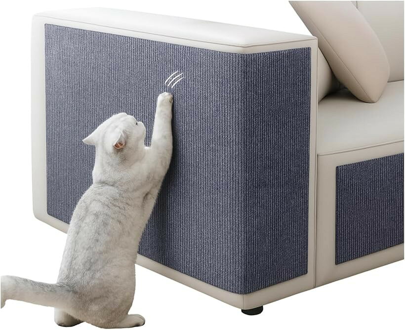 爪とぎ防止シート 猫 爪とぎマット 貼れる ソファ 保護シート 壁 爪研ぎシート ひ...