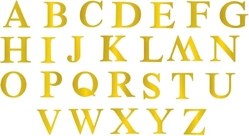 バルーンボックス パーティー 誕生日 アルファベット英字 26文字 (アルファベット26文字/ゴールド)