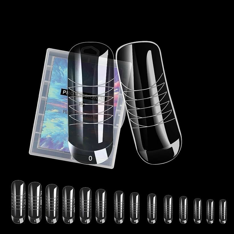 バリエーションコード : 2brtodfn8f商品コード2brtgkc6nu商品名ネイルチップ 長さ出し フォームチップ 120枚 全18種類 ロングブランドnightbabyカラーラウンドL2サイズ等ロング「セルフネイルに最適」セルフネイルでも簡単に長さ出しができるポリジェル用フォームチップです。爪の形に合わせて使いやすい12サイズ（各10枚・合計120枚入り）。形状はラウンド、オーバル、ポイント、バレリーナ、スクエアなど、全18種類のデザインからお選びいただけます。「高品質な仕上がり」ポリジェル用フォームチップは、美しいネイルデザインを簡単かつプロフェッショナルに仕上げられるよう設計されています。均一な厚みと滑らかな表面で、自然で上品な仕上がりを実現。さらに、繰り返し使用可能な高耐久素材を採用しており、長期的にもコスパの高い選択肢です。「簡単な使用方法」ポリジェル用フォームチップは、使いやすさを重視して設計されています。指先にぴったりフィットし、ネイルエクステンションやアートを施す際にしっかりと安定感を提供します。自然なカーブを持つため、ジェルを均一な厚みに整えやすく、初心者から上級者まで幅広いレベルの方にお使いいただけます。「多機能性と柔軟性」ポリジェル用フォームチップは、ネイルエクステンションだけでなく、さまざまなネイルアートスタイルにも対応できる柔軟性を備えています。チップの形状を変えたり、カットしたりすることで、自分だけのオリジナルデザインを自由に表現できます。さらに、アクリル液やジェルとの高い互換性があり、幅広い発想で多彩なアートを楽しむことが可能です［ケー法］13.3x11x2.8cm　［サイズ］12サイズ　［数量］120pcs　［カラー］クリア　［素材］ABS※ 他ネットショップでも併売しているため、ご注文後に在庫切れとなる場合があります。予めご了承ください。※ 品薄または希少等の理由により、参考価格よりも高い価格で販売されている場合があります。ご注文の際には必ず販売価格をご確認ください。※ 沖縄県、離島または一部地域の場合、別途送料の負担をお願いする場合があります。予めご了承ください。※ お使いのモニタにより写真の色が実際の商品の色と異なる場合や、イメージに差異が生じることがあります。予めご了承ください。※ 商品の詳細（カラー・数量・サイズ 等）については、ページ内の商品説明をご確認のうえ、ご注文ください。※ モバイル版・スマホ版ページでは、お使いの端末によっては一部の情報が表示されないことがあります。すべての記載情報をご確認するには、PC版ページをご覧ください。