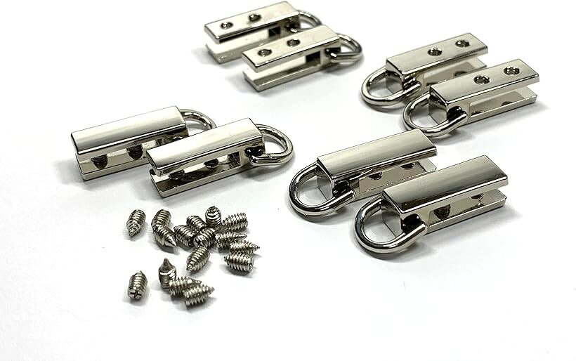 バッグの持ち手金具 カン付き 紐取付金具 26mm ショルダーストラップ ハンドメイド...