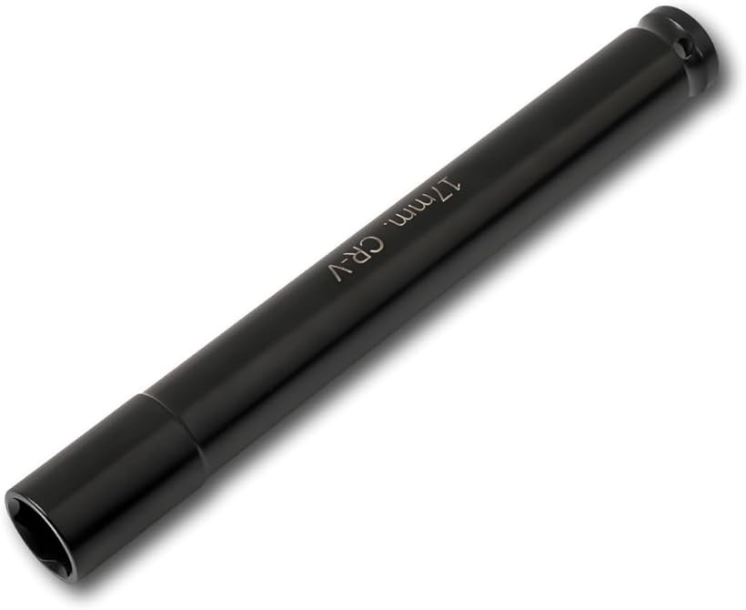 ソケット ディープ 全長200mm 差込口1/2 インパクトレンチ対応 (17mm)