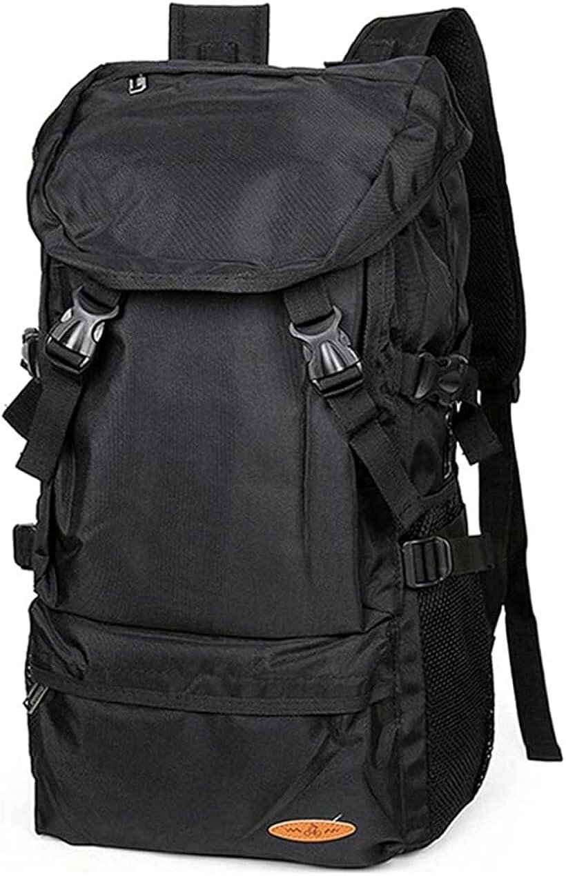 リュック 大容量 45L/60L 防災リュック 避難バッグ 防水 非常用持ち出し袋 15.6インチPC収納 多機能 耐摩耗 丈夫 旅行 出張 キャンプ アウトドア (60Lブラック, 60L) mlinestore-10250534 エムラインストア パッケージ画像