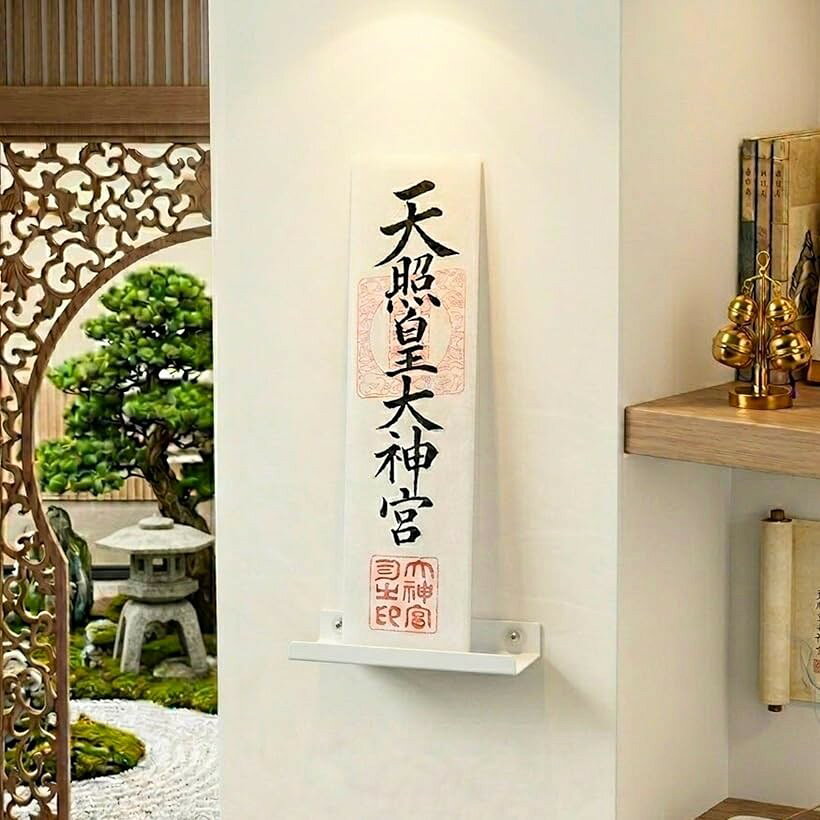 バリエーションコード : 2brciu4cwy商品コード2brciyvtly商品名神棚 お札立て モダン 賃貸 壁掛け 御札立て 穴あけ不要 1mm極細ピン付ブランドbath＆bathカラーホワイトサイズ等幅12cm「賃貸でも安心。1mm極細ピン付属」 抜き跡が目立たない太さわずか1mmの極細ピンを採用。石膏ボード壁に指一本で押し込むだけで設置でき、退去時の原状回復が気になる賃貸マンションやアパートでも安心してお祀りいただけます。「現代の住まいに馴染む4カラー展開」 定番のホワイト、ブラック、ゴールドに加え、トレンドの「グレー」を追加。コンクリート調の壁面やグレー系のアクセントクロスにも美しく調和し、お部屋の雰囲気を格上げします。「無駄を削ぎ落としたミニマルデザイン」 雲シールなどの装飾をあえて付属せず、お札そのものの神聖さを引き立てるシンプルな設計。和室だけでなく、洋風のリビングや寝室、オフィスにも違和感なく溶け込みます。「選べる2サイズ＆高品質アルミ製」 1枚用の「12cm幅」と3枚並べられる「25cm幅」をご用意。軽量で錆びにくく、高級感のあるアルミニウム合金を採用しました。つや消しのマットな質感が、大切な御札を厳かに支えます。「多目的なウォールシェルフとして」 奥行きを最適化しており、お札だけでなく、御朱印帳、お守り、フォトフレームやアクリルスタンドなどのディスプレイ棚としても活用可能。耐荷重にも優れ、安定して設置できます。※ 他ネットショップでも併売しているため、ご注文後に在庫切れとなる場合があります。予めご了承ください。※ 品薄または希少等の理由により、参考価格よりも高い価格で販売されている場合があります。ご注文の際には必ず販売価格をご確認ください。※ 沖縄県、離島または一部地域の場合、別途送料の負担をお願いする場合があります。予めご了承ください。※ お使いのモニタにより写真の色が実際の商品の色と異なる場合や、イメージに差異が生じることがあります。予めご了承ください。※ 商品の詳細（カラー・数量・サイズ 等）については、ページ内の商品説明をご確認のうえ、ご注文ください。※ モバイル版・スマホ版ページでは、お使いの端末によっては一部の情報が表示されないことがあります。すべての記載情報をご確認するには、PC版ページをご覧ください。