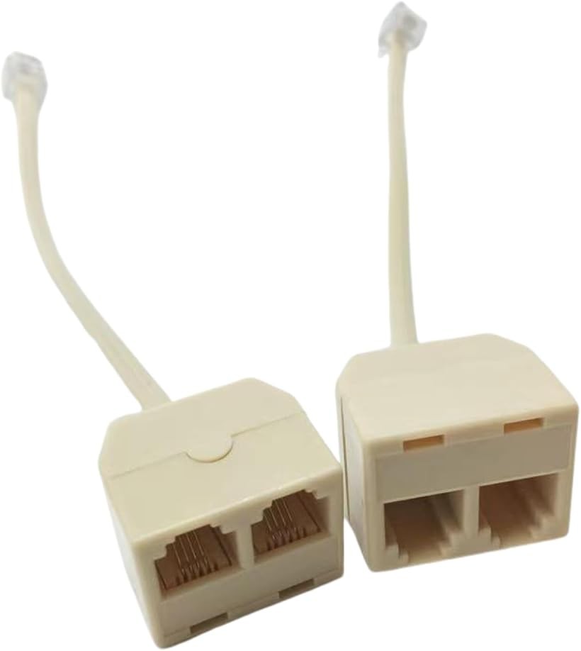 商品コード2brq3j2c63商品名電話分配器 2個セット 電話アダプター 分岐アダプター 延長ケーブル 接続箱 モジュラーケーブル 2分岐プラグ RJ11ブランドlulubelleカラーホワイトこの電話分配器を使用することで、複数の電話機を簡単に接続できます。オフィスや家庭での電話環境を効率化し、重要な通話を逃すことなくスムーズに対応できます。手間いらずの設置で、すぐに使用開始可能です。RJ11電話交換箱は2つの設備を一緒に接続することができて、例えば電話、FAX、posなどです。使いやすく、外線通話の場合、どの電話でも通話できます。通話中、他の電話が切れても切れなくても本機の通話には影響しません。この電話配線ボックスはプラスチック材料で作られている。この電話アダプタは、他の電話機やFAX機と一緒に使用することができ、繰り返し挿抜する必要がなく、多くの時間を節約することができるのがオフィス会議の良い味方です。＊ご注意ください＊ ・写真の写り方により、実際の商品と異なって見える場合がございます。・サイズにつきましては若干の誤差が生じる場合がございます。・生産時期により、商品のデザインが若干異なる場合がございます。・このスプリッターは分配のみを行うもので、他の通話に同時に応答することができ、機密保持機能は備えていません。上記予めご了承の上お買い求めくださいませ。※ 他ネットショップでも併売しているため、ご注文後に在庫切れとなる場合があります。予めご了承ください。※ 品薄または希少等の理由により、参考価格よりも高い価格で販売されている場合があります。ご注文の際には必ず販売価格をご確認ください。※ 沖縄県、離島または一部地域の場合、別途送料の負担をお願いする場合があります。予めご了承ください。※ お使いのモニタにより写真の色が実際の商品の色と異なる場合や、イメージに差異が生じることがあります。予めご了承ください。※ 商品の詳細（カラー・数量・サイズ 等）については、ページ内の商品説明をご確認のうえ、ご注文ください。※ モバイル版・スマホ版ページでは、お使いの端末によっては一部の情報が表示されないことがあります。すべての記載情報をご確認するには、PC版ページをご覧ください。