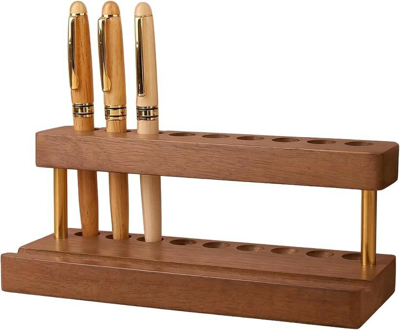 楽天市場】木製 ペンスタンド（その他｜文房具・事務用品）：日用品
