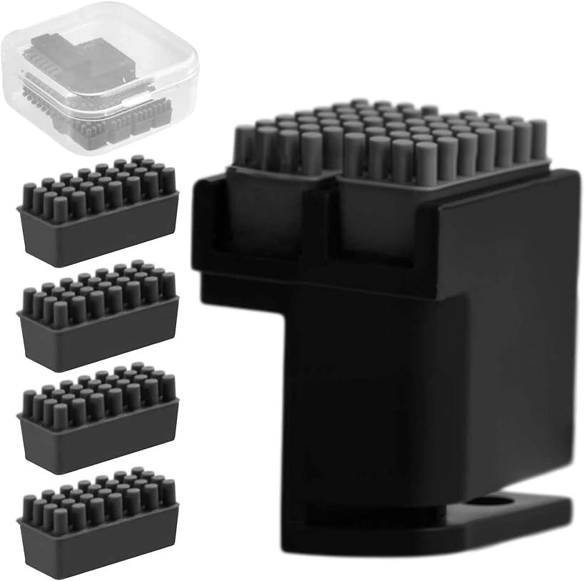互換品 3Dプリンター用 ズルクリーナーブラシ + 4個 シリコンブラシキット Bambu Lab P1P / P1S X1 X1C X1E 3Dプリンター用ワイパー
