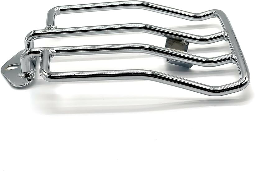 モデルノ ラ テール バイク リアキャリア 汎用 ラック 荷台 後付け 積載アップ ツーリング キャンプ 荷物固定 ネイキッド 96-408-RC (シルバー)