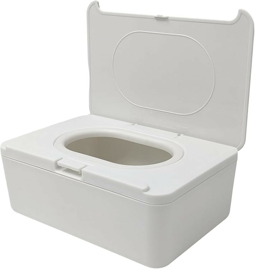 バリエーションコード : 2br548jcsd商品コード2br54yc0k2商品名ティッシュケース ワンタッチ 蓋付き ウェットティッシュ 除菌シート マスク入れ スリム 薄型 ソフトパック 収納 ボックスブランドTUISKUカラーホワイト「片手で開けられる」薄型ソフトパックに対応したワンタッチ式ティッシュケースです。片手で開けられる蓋付きで乾燥を防ぎ、ウェットティッシュやおしり拭きなど幅広く使えます。スリムで場所を取らず、シンプルデザインでどんな部屋にも馴染む収納アイテムです。生活感を抑えたい方にピッタリです。「ワンタッチ開閉で使いやすい」片手でパッと開けられるワンタッチ式の蓋を採用。ティッシュ、ウェットティッシュ、おしり拭き、除菌シートなど、頻繁に使うアイテムを素早く取り出せます。忙しい家事の合間や、手がふさがっているときにも便利です。「パッキン付きでホコリや乾燥を防ぐ」パッキンでしっかり閉まって、最後までしっとりとご使用いただけます。「家の中のいろいろなところで」ウェットティッシュ・おしり拭き・除菌シート・メイク落としシート・トイレ掃除シート・マスクなど、多用途に使える万能ケースです。「インテリアに馴染むシンプルデザイン」生活感を抑えたミニマルなデザインで、リビング・キッチン・寝室・洗面所などどこに置いても統一感のあるインテリアを演出できます。「仕様」（外寸）19x13x7.1cm　（内寸）18.5x12.5x5.8cm　（重さ）264g　（素材）本体：ABS樹脂、パッキン：シリコーンゴム※ 他ネットショップでも併売しているため、ご注文後に在庫切れとなる場合があります。予めご了承ください。※ 品薄または希少等の理由により、参考価格よりも高い価格で販売されている場合があります。ご注文の際には必ず販売価格をご確認ください。※ 沖縄県、離島または一部地域の場合、別途送料の負担をお願いする場合があります。予めご了承ください。※ お使いのモニタにより写真の色が実際の商品の色と異なる場合や、イメージに差異が生じることがあります。予めご了承ください。※ 商品の詳細（カラー・数量・サイズ 等）については、ページ内の商品説明をご確認のうえ、ご注文ください。※ モバイル版・スマホ版ページでは、お使いの端末によっては一部の情報が表示されないことがあります。すべての記載情報をご確認するには、PC版ページをご覧ください。