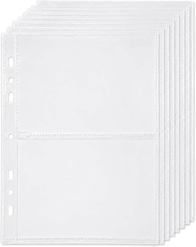 バリエーションコード : 2brlpn228t商品コード2brllncr1n商品名シール帳 リフィル A5 2ポケット 10枚 透明 推し活 防塵フラップ シール収納 追加補充ブランドpikake bayカラークリアセット内容：A5サイズ対応2ポケット透明リフィル10枚セット。外寸198x155mm、PP素材。完全透明で中のシールが見やすく、フレークシール・ダイカットシール・ステッカーを収納できます防塵フラップ付き：リフィルには防塵フラップが付いており、シールにほこりや汚れが付きにくい設計です。シールを袋のままポケットに収納でき横から挿入するタイプなので落下の心配もありませんA5バインダー対応・6穴：A5サイズの6穴バインダーに対応。コレクションが増えたときの追加リフィルとして、また A5シール帳バインダーの補充用としてもご使用いただけます。バインダー本体は別売りとなります推し活・オタ活・コレクションに最適：推し活グッズの整理やシール交換会への持ち歩き、手帳デコ用シールのストック、コラージュ素材の整理など幅広く活用できます。子供から大人まで幅広くに対応した設計です海外生産商品の為、透明フィルム素材特有の気泡・折れ跡・細かなキズが付く可能性があります。バインダー本体は別売りとなります※ 他ネットショップでも併売しているため、ご注文後に在庫切れとなる場合があります。予めご了承ください。※ 品薄または希少等の理由により、参考価格よりも高い価格で販売されている場合があります。ご注文の際には必ず販売価格をご確認ください。※ 沖縄県、離島または一部地域の場合、別途送料の負担をお願いする場合があります。予めご了承ください。※ お使いのモニタにより写真の色が実際の商品の色と異なる場合や、イメージに差異が生じることがあります。予めご了承ください。※ 商品の詳細（カラー・数量・サイズ 等）については、ページ内の商品説明をご確認のうえ、ご注文ください。※ モバイル版・スマホ版ページでは、お使いの端末によっては一部の情報が表示されないことがあります。すべての記載情報をご確認するには、PC版ページをご覧ください。シール帳リフィルは、A5サイズ対応の2ポケット透明リフィル10枚セットです。外寸198x155mm・PP素材の完全透明で中のシールが見やすく、フレークシール・ダイカットシール・ステッカーなど様々なシールを収納できます。防塵フラップ付きでシールにほこりや汚れが付きにくい清潔設計が特徴です。横から挿入するタイプなので落下の心配もありません。A5サイズ6穴バインダーに対応しており、コレクションが増えたときの追加リフィルとして、またA5シール帳バインダーの補充用としてもご使用いただけます。バインダー本体は別売りです。推し活グッズの整理やシール交換会、手帳デコ・コラージュ素材のストックなど幅広くご活用ください。