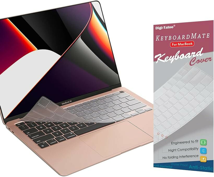 バリエーションコード : 2b6543dggo商品コード2b6563hf01商品名US英語配列 旧型 MacBook Air 13.3 用 キーボードカバー 対応A2337/A2179 M1チップ 搭載 モデル キーボード保護 フィルム 防水防塵カバー 超薄 高い透明感ブランドDigi-TatooカラーClearサイズ等旧型 Air 13''「対応機種」旧型 MacBook Air 13 インチ 型番 A2337/A2179専用。2020 発行のMacBook Air 13 インチ専用に設計される(US)英語配列キーボード カバーです。製品の対応型番A2337/A2179を注意してお選びください。「超薄型」極めて透明に近い且つ薄い、僅かに0.18mm、気付かれないほど薄く、カバーを付けていても違和感のないタイピングを実現できます。夜間でも、キーボードの字がはっきりと見えます。もちろん、カバーを付けたまま閉じられます。「保護機能」ホコリ、汚れ、指紋、水飛沫などから保護します。カバーに付いた汚れや指紋などは中性洗剤で洗って簡単に取れます。何度も再利用可能です。「精確フィット」キーボートにズレなくピッタリとフィットします。ご愛用のMacbookに清潔さと綺麗さを保ち、守護与えます。「高品質TPU材質」耐久性に優れたTPU素材を採用、傷つきにくいし、指紋も付きにくい。防水・抗菌仕様なので、水気から遮断し、ばい菌も抑制でき、清潔に保てます。電気通さないTPU素材なので、帯電のご心配は要りません。※ 他ネットショップでも併売しているため、ご注文後に在庫切れとなる場合があります。予めご了承ください。※ 品薄または希少等の理由により、参考価格よりも高い価格で販売されている場合があります。ご注文の際には必ず販売価格をご確認ください。※ 沖縄県、離島または一部地域の場合、別途送料の負担をお願いする場合があります。予めご了承ください。※ お使いのモニタにより写真の色が実際の商品の色と異なる場合や、イメージに差異が生じることがあります。予めご了承ください。※ 商品の詳細（カラー・数量・サイズ 等）については、ページ内の商品説明をご確認のうえ、ご注文ください。※ モバイル版・スマホ版ページでは、お使いの端末によっては一部の情報が表示されないことがあります。すべての記載情報をご確認するには、PC版ページをご覧ください。Digi-TatooのKeyboardMate系「対応配列」英語US配列「互換性/対応製品/対応モデル」2023年発売 MacBook Air 15 インチ (Model A2941) 対応2022-2023年 MacBook Air 13.6 インチ (Model A2681) 対応2021-2023年 MacBook Pro 14 インチ (Model A2779 A2442) / Pro 16 インチ (Model A2780 A2485) 対応＊MacBook Air には適していません＊MacBook Pro 13 (Model A2338/ A2289/ A2251) には適していません＊ 2019年10月発売 MacBook Pro 16 (Model A2141) には適していません「洗浄やお手入れの方法」・適度に濡れた布に中性食器用洗剤を少量つけてください。・その布でKeyboardMateの表裏を優しく拭いでください。・KeyboardMateの表裏を水洗いしてください。・KeyboardMateをティッシュペーパーなどの上に置き自然乾燥をさせてください。