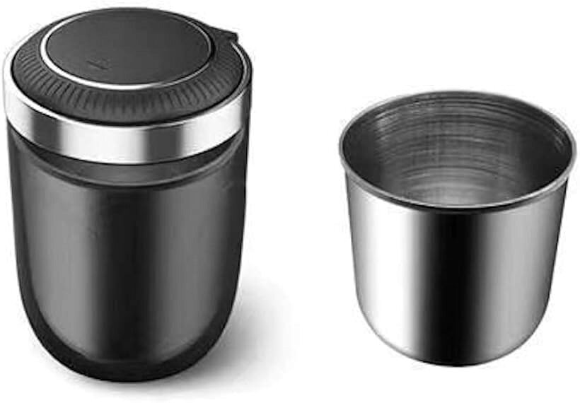 バリエーションコード : 2b6lpyhsg6商品コード2b288n8lrd商品名車用 灰皿 自動LED照明付き ワンプッシュ ドリンクホルダー型 G/ブラックブランドTOKYO GOODS MARKETカラーG/ブラック・ワンタッチで蓋を開けると、ブルーのLEDが点灯し、暗い車内にも映えます。・煙草を置き易く吸い殻を入れ易いデザイン。・ドリンクホルダーにピッタリと収まるサイズで、走行中の揺れにも安心です。・7.0x10.2cmの大容量タイプ。水洗いも簡単です。・掲載の商品画像と実際の色は、撮影の状況、モニター表示などで異なる場合がございますのでご了承ください。仕様・デザインは改良のため予告なく変更することがあります。※ 他ネットショップでも併売しているため、ご注文後に在庫切れとなる場合があります。予めご了承ください。※ 品薄または希少等の理由により、参考価格よりも高い価格で販売されている場合があります。ご注文の際には必ず販売価格をご確認ください。※ 沖縄県、離島または一部地域の場合、別途送料の負担をお願いする場合があります。予めご了承ください。※ お使いのモニタにより写真の色が実際の商品の色と異なる場合や、イメージに差異が生じることがあります。予めご了承ください。※ 商品の詳細（カラー・数量・サイズ 等）については、ページ内の商品説明をご確認のうえ、ご注文ください。※ モバイル版・スマホ版ページでは、お使いの端末によっては一部の情報が表示されないことがあります。すべての記載情報をご確認するには、PC版ページをご覧ください。ワンタッチで蓋を開けると、ブルーのLEDが点灯し、暗い車内にも映えます。煙草を置き易く吸い殻を入れ易いデザイン。ドリンクホルダーにピッタリと収まるサイズで、走行中の揺れにも安心です。7.0x10.2cmの大容量タイプ。水洗いも簡単です。＊ボタン電池CR-2032を別途ご用意ください。＊海外生産商品のため、処理の甘さやスレ、小傷などががある場合がございます。予めご了承くださいませ。