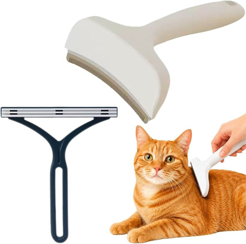 猫 けとりブラシ 抜け毛取り 2点セット 犬 ペットブラシ 毛玉取り 毛玉ケア グルー...