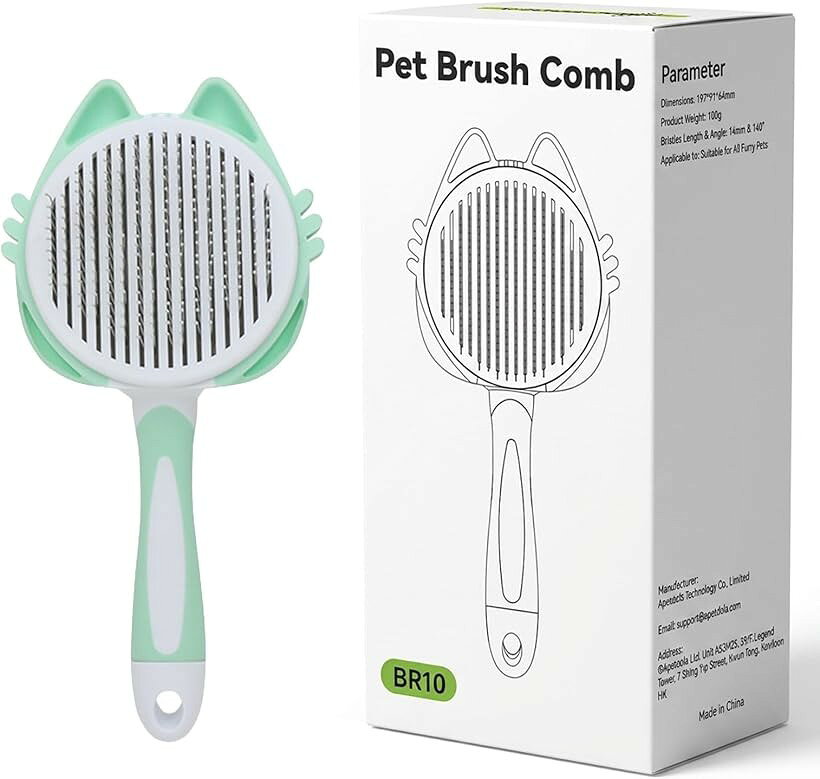 商品コード2brg9ncg5n商品名APETDOLA 抜け毛毛対策用の猫ブラシ リリースボタン付き自自浄型猫毛ブラシ 長毛・短毛の犬や猫用グルーミングブラシブランドAPD APETDOLAカラーグリーン「あらゆる被毛に対応｜犬猫兼用」子猫・子犬をはじめ、トイプードル、柴犬など全犬種・全猫種に対応。短毛から長毛まで幅広くカバーし、抜け毛を優しくしっかりキャッチ。毎日のグルーミングを快適にサポートします。「丸型柔らかピン｜肌に優しく痛みなし」 クッション付き丸先ピンがペットのデリケートな皮膚を保護。ブラッシング時の不快感や痛みがなく、ブラシ嫌いなペットもリラックスしてグルーミングを楽しめます。「軽量設計｜長時間使用でも手が疲れない」 軽量ボディで操作性抜群。長時間のグルーミングでも手首に負担がかからず、持ち運びも簡単。日常使いに最適な設計です。「ワンプッシュ式｜抜け毛除去が簡単」 使用後はボタンを軽く押すだけで、ブラシに絡まった抜け毛を一気に除去。力が弱い方でも楽にお手入れでき、いつも清潔な状態を保てます。「滑り止めグリップ｜多用途万能ブラシ」 人間工学に基づいたシリコン滑り止めハンドルで、しっかり握れて操作がスムーズ。中毛・長毛の犬猫に対応し、日常ブラッシング、抜け毛ケア、シャンプー時など様々なシーンで活躍します。※ 他ネットショップでも併売しているため、ご注文後に在庫切れとなる場合があります。予めご了承ください。※ 品薄または希少等の理由により、参考価格よりも高い価格で販売されている場合があります。ご注文の際には必ず販売価格をご確認ください。※ 沖縄県、離島または一部地域の場合、別途送料の負担をお願いする場合があります。予めご了承ください。※ お使いのモニタにより写真の色が実際の商品の色と異なる場合や、イメージに差異が生じることがあります。予めご了承ください。※ 商品の詳細（カラー・数量・サイズ 等）については、ページ内の商品説明をご確認のうえ、ご注文ください。※ モバイル版・スマホ版ページでは、お使いの端末によっては一部の情報が表示されないことがあります。すべての記載情報をご確認するには、PC版ページをご覧ください。