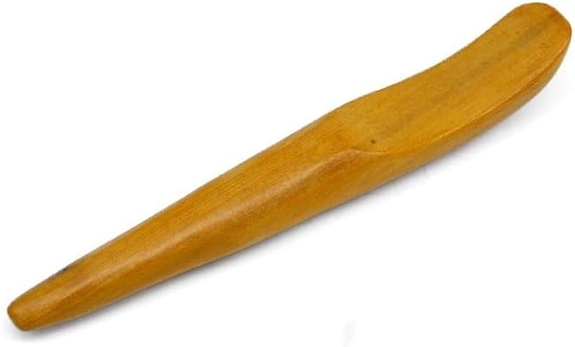 かっさ棒 ツボ押し棒 かっさスティック 顔 全身 天然木 (スティック型)