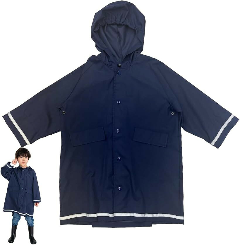 バリエーションコード : 2b9gp6x1l5商品コード2b9npoi8d2商品名レインコート キッズ リュック対応 ポンチョ コンパクト おしゃれ 男の子 女の子 薄手 コンパクトブランドZAIDEAカラーネイビーサイズ等150・安心の日本製。お洒落な子供用レインコート。・ランドセルやリュックを背負ったまま着られるランドセルタック付きです。・背中にリフレクター付き。暗い道でも安心です。・動きやすいラグラン袖と雨風の侵入を防ぐゴム入り袖口は、少々サイズが大きめのコートを着た時にもお子様の身体にフィットしやすいです。・軽量かつコンパクトで持ち運びに便利です。収納袋付きです。・スナップなどのパーツは、錆びない素材を使用しております。※ 他ネットショップでも併売しているため、ご注文後に在庫切れとなる場合があります。予めご了承ください。※ 品薄または希少等の理由により、参考価格よりも高い価格で販売されている場合があります。ご注文の際には必ず販売価格をご確認ください。※ 沖縄県、離島または一部地域の場合、別途送料の負担をお願いする場合があります。予めご了承ください。※ お使いのモニタにより写真の色が実際の商品の色と異なる場合や、イメージに差異が生じることがあります。予めご了承ください。※ 商品の詳細（カラー・数量・サイズ 等）については、ページ内の商品説明をご確認のうえ、ご注文ください。※ モバイル版・スマホ版ページでは、お使いの端末によっては一部の情報が表示されないことがあります。すべての記載情報をご確認するには、PC版ページをご覧ください。