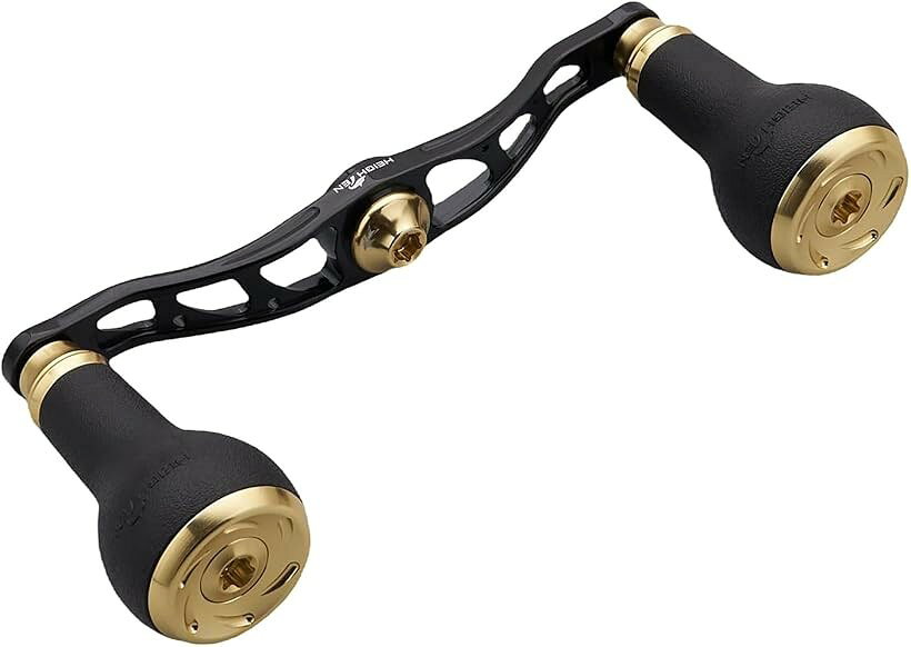 バリエーションコード : 2bk51d98v3商品コード2bk514lwt5商品名リール ハンドル TPE製ノブ搭載 シマノ ダイワ アブガルシア ベイトリール TPE Arch SeriesブランドHEIGHTENカラーブラック＆ゴールド - 変色なしサイズ等105mm「サイズ」直径27mm TPE製ノブ、航空アルミ製ハンドル軸心距離105mm/115mm/120mm。「105mm総重」50g(センターナット含む)「115mm総重」52g(センターナット含む)「120mm総重」54g(センターナット含む)「130mm総重」55g(センターナット含む) 「素材」ノブ-TPE＆航空アルミ、ハンドル-航空アルミ。「105mm付属品」4x7mmセンターナット2個、5x8mmセンターナット2個、DAIWA STEEZセンターナット1個、転換スリーブ1個、レンチ1個。「115/120/130mm付属品」4x7mmセンターナット2個、5x8mmセンターナット2個、6角ワッシャー 6個(取付部4x7mm、5x8mm)、レンチ1個。「適応機種」取付部4x7mm、5x8mmのDAIWA， SHIMANO， ABU GARCIAのベイトリールに適用。※ 他ネットショップでも併売しているため、ご注文後に在庫切れとなる場合があります。予めご了承ください。※ 品薄または希少等の理由により、参考価格よりも高い価格で販売されている場合があります。ご注文の際には必ず販売価格をご確認ください。※ 沖縄県、離島または一部地域の場合、別途送料の負担をお願いする場合があります。予めご了承ください。※ お使いのモニタにより写真の色が実際の商品の色と異なる場合や、イメージに差異が生じることがあります。予めご了承ください。※ 商品の詳細（カラー・数量・サイズ 等）については、ページ内の商品説明をご確認のうえ、ご注文ください。※ モバイル版・スマホ版ページでは、お使いの端末によっては一部の情報が表示されないことがあります。すべての記載情報をご確認するには、PC版ページをご覧ください。