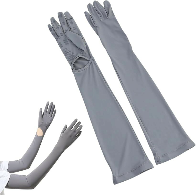 バリエーションコード : 2bk60spydg商品コード2bk60pypdk商品名アームカバー UVカット 日除け 日焼け対策 ロング 手袋ブランドideamallカラーグレー「指先まで徹底UVガード」二の腕から指先までしっかりカバーするロング設計。親指・人差し指部分は開閉しやすく、スマホ操作や細かな作業もスムーズに行えます。「滑り止め付きで使いやすい」手のひら部分には滑り止め加工を施しているため、ハンドルや荷物もしっかりグリップ。日常使いからレジャーまで幅広く活躍します。「吸水速乾でさらっと快適」汗をかいてもベタつきにくい吸水速乾素材を採用。通気性にも優れているため暑い季節でも快適に着用でき、抗菌防臭機能で清潔感もキープします。「ずり落ちにくい快適フィット」二の腕部分には調整バンドを搭載。腕にしっかりフィットするので動いてもズレにくく、自転車や運転、アウトドアシーンでも快適に使用できます。※ 他ネットショップでも併売しているため、ご注文後に在庫切れとなる場合があります。予めご了承ください。※ 品薄または希少等の理由により、参考価格よりも高い価格で販売されている場合があります。ご注文の際には必ず販売価格をご確認ください。※ 沖縄県、離島または一部地域の場合、別途送料の負担をお願いする場合があります。予めご了承ください。※ お使いのモニタにより写真の色が実際の商品の色と異なる場合や、イメージに差異が生じることがあります。予めご了承ください。※ 商品の詳細（カラー・数量・サイズ 等）については、ページ内の商品説明をご確認のうえ、ご注文ください。※ モバイル版・スマホ版ページでは、お使いの端末によっては一部の情報が表示されないことがあります。すべての記載情報をご確認するには、PC版ページをご覧ください。