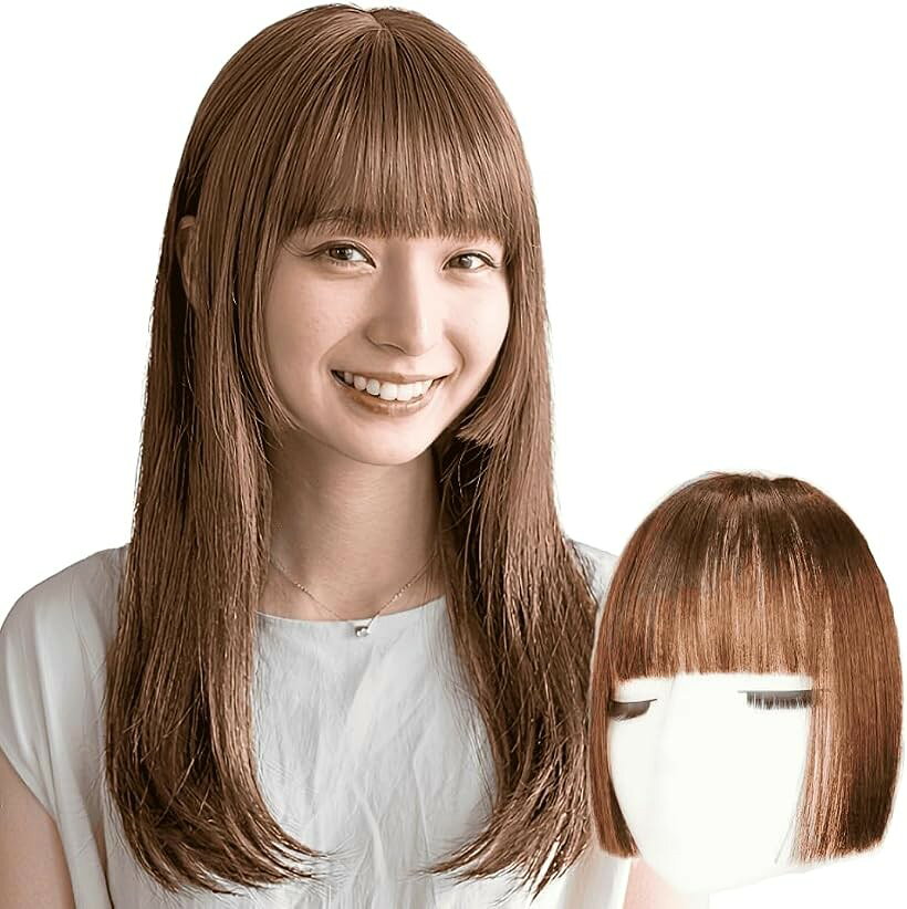 バリエーションコード : 2b94o62cnu商品コード2b94oy0rh9商品名前髪ウィッグ 部分ウィッグ 総手植え 人毛100％ 前髪 ポイントウィッグ エクステンション エクステ 白髪隠し かつら 部分かつらブランドルスブリラーレ (Luce brillare)カラーベージュブラウンサイズ等姫毛前髪がうまく決まらない時、式典や発表会、写真撮影等であなたをより魅力的にするつけ前髪です。この前髪ウィッグをつけることでお好みの自然な前髪にヘアセットすることが出来ます「セット内容」(1)状態：新品未使用品。前髪ウィッグx1「商品詳細」(2)サイズ：触覚25cm 前髪14cm 厚さ0.3cm　(3)重さ：約12g　(4)カラー：ベージュブラウン（全部で3種類カラーございます）　(5)対象 レディース 女性 男性 プレゼント ギフト 祖父 祖母「3つの特徴」(6)特徴：「手織りステルス加工」はシームレスな境目を実現した技術で、境目まで髪に覆われている為バレにくいです。「C型の湾曲」より自然なボリュームアップができます。「通気性」六角形のメッシュで通気性のある裏地を実現。長時間の装着も蒸れゼロで快適です。ワンタッチ固定ピンで簡単に装着することが出来ます。「ヘアレンジも可能」(7)高級人毛100%採用の為、自毛と同様にヘアカット、ドライヤー、ヘアアイロン、ヘアセット等が可能です。3Dカットを施しておりますので、自然でバレにくいナチュラルな人毛ウィッグです。「お客様へお願い」 (8) ・染料でカラーリングしている為、匂いがする場合がございます。一度水洗いしてドライヤー等で乾かして頂けますと匂いが取り除かれる場合がございます。複雑に編み込んでいる為、髪がほつれやすくなっております。毛量を多くしておりますので、ほつれ部位はハサミで切って微調整頂けますようお願い致します。「人生を変える」 (9)突発的な場面でどうしよう？例えば、急な冠婚葬祭・同窓会・帰省・婚活・友人との久しぶりの再会。髪が薄くなり始めたどうしよう？例えば、通勤・オンライン会議・営業※ 他ネットショップでも併売しているため、ご注文後に在庫切れとなる場合があります。予めご了承ください。※ 品薄または希少等の理由により、参考価格よりも高い価格で販売されている場合があります。ご注文の際には必ず販売価格をご確認ください。※ 沖縄県、離島または一部地域の場合、別途送料の負担をお願いする場合があります。予めご了承ください。※ お使いのモニタにより写真の色が実際の商品の色と異なる場合や、イメージに差異が生じることがあります。予めご了承ください。※ 商品の詳細（カラー・数量・サイズ 等）については、ページ内の商品説明をご確認のうえ、ご注文ください。※ モバイル版・スマホ版ページでは、お使いの端末によっては一部の情報が表示されないことがあります。すべての記載情報をご確認するには、PC版ページをご覧ください。