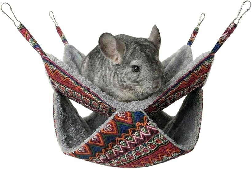 チンチラ ハンモック ハウス ステップ ケージ デグー フェレット 小動物 吊り下げ ...