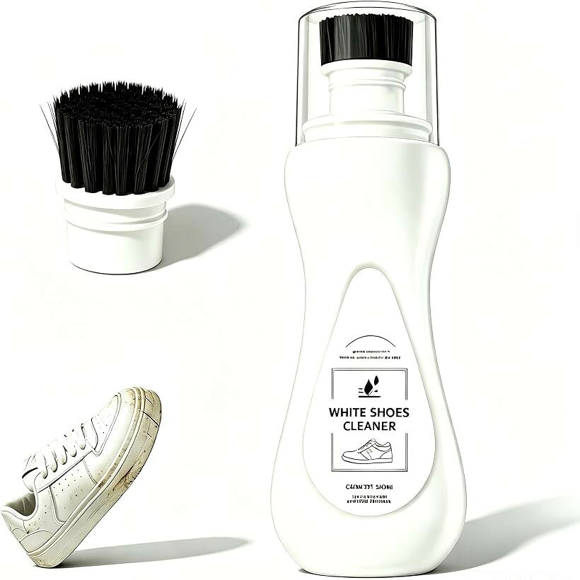 靴スニーカークリーナー 100ml シューズシャンプー 汚れ落とし 高い除菌消臭効果 すすぎ水洗い不要 (M)