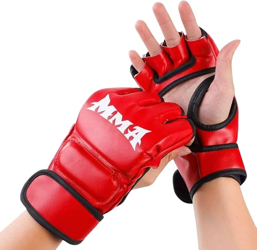 バリエーションコード : 2brd1ksptk商品コード2brd10qx9o商品名オープンフィンガー グローブ MMA 総合格闘技 空手 パンチンググローブ 練習用ブランドAll Trustカラーレッドサイズ等フリーサイズ「指先が自由に動く設計で打撃から掴み技まで対応」 指先が露出したオープンフィンガー形状により、パンチングだけでなく、相手を掴む、投げる、抑えるといった複雑な動きをスムーズに行えます。総合格闘技（MMA）の練習はもちろん、ダンベルを持ちながらのエクササイズや、グローブを外さずに水分補給やタオルの使用ができる高い機能性を備えています。「通気性に優れた構造で長時間の使用も蒸れにくい」 手のひら部分が大きく開放されているため、熱がこもりにくく、激しい運動中でも内部の蒸れを抑えます。グローブ特有の不快なベタつきを軽減し、常にドライで軽快な装着感を維持。集中力を切らすことなく、最後までパフォーマンスを発揮できる環境を整えます。「衝撃から保護し怪我を未然に防ぐ」 約4cmの厚みがある高密度クッションが、サンドバッグやミット打ちの際の衝撃を効果的に吸収します。手首から拳までをしっかりとサポートする構造で、ハードな打ち込み時にも拳への負担を軽減。トレーニングの質を維持しながら、継続的な練習を可能にします。「商品内容」サイズ：22x12x4cm　素材：合皮レザー 重量（片側）：約100g、8オンス　カラー：ブラック/レッド※ 他ネットショップでも併売しているため、ご注文後に在庫切れとなる場合があります。予めご了承ください。※ 品薄または希少等の理由により、参考価格よりも高い価格で販売されている場合があります。ご注文の際には必ず販売価格をご確認ください。※ 沖縄県、離島または一部地域の場合、別途送料の負担をお願いする場合があります。予めご了承ください。※ お使いのモニタにより写真の色が実際の商品の色と異なる場合や、イメージに差異が生じることがあります。予めご了承ください。※ 商品の詳細（カラー・数量・サイズ 等）については、ページ内の商品説明をご確認のうえ、ご注文ください。※ モバイル版・スマホ版ページでは、お使いの端末によっては一部の情報が表示されないことがあります。すべての記載情報をご確認するには、PC版ページをご覧ください。
