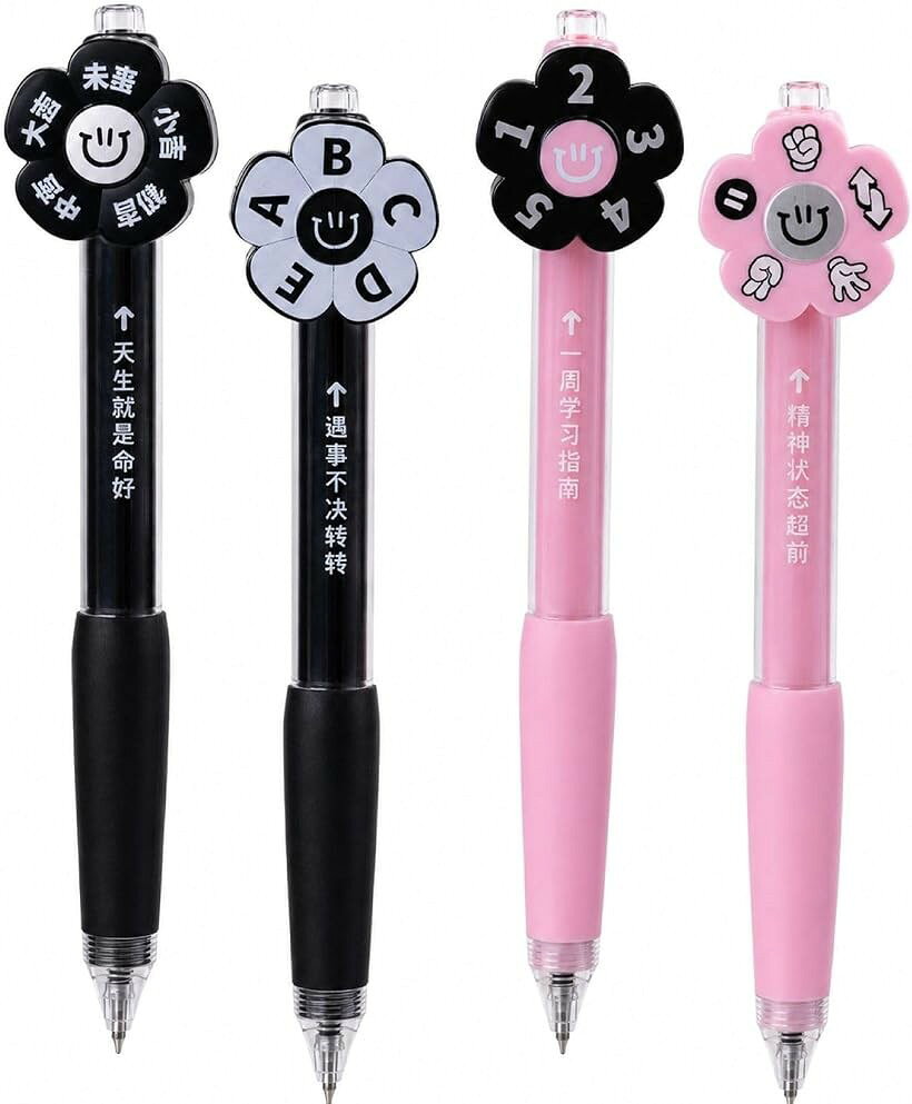 バリエーションコード : 2bk9rvixry商品コード2bk9rs984q商品名運試しペン 回転式回答 ABCD おみくじ じゃんけん 選択式回答 マーク式回答用 多機能 ユニーク 試験 テスト 4本セットブランドCAWKAYカラー4本セット「4種類の運試しペンセット」 回転式トップを備えたユニークなボールペン4本セットです。ABCD選択式、1～5の数字、おみくじ風の運勢、じゃんけん・手のマークをモチーフにした異なるデザインをそろえ、勉強や仕事の合間に楽しく使える多機能な回転式回答ペンです。「回して選べる選択式回答」 花びら型のダイヤルを指で回転させ、止まった位置を回答や選択の参考にできる面白文房具です。ABCD問題、マーク式回答、選択式テスト、クイズ、ゲーム、抽選、順番決めなど、なかなか答えを決められない場面の運試しアイテムとして活躍します。「おみくじ・数字・じゃんけん対応」 運勢を占うおみくじタイプ、A・B・C・Dから選ぶアルファベットタイプ、1～5の数字タイプ、手のマークを使ったじゃんけん風タイプをセットにしました。友達同士や家族、学生の休憩時間、パーティー、イベントなどで会話が弾むユニークグッズです。「筆記用ペンとしても実用的」 遊び心のあるデザインだけでなく、通常のボールペンとしてノート、メモ、学習、事務作業などに使用できます。0.5mmの黒インク仕様で細かな文字を書きやすく、握りやすいグリップ付きのため、学校、塾、オフィス、自宅など幅広い場所で便利に使えます。「プレゼントにもおすすめ」 見た目のインパクトと回転ギミックを楽しめるため、面白い文房具やアイデアグッズを好む方へのプレゼント、誕生日、入学祝い、景品、プチギフトにも適しています。試験やテストでは自分で考えた回答を基本としながら、困ったときの気分転換や運試しを楽しめるユニークな回答ペンです。※ 他ネットショップでも併売しているため、ご注文後に在庫切れとなる場合があります。予めご了承ください。※ 品薄または希少等の理由により、参考価格よりも高い価格で販売されている場合があります。ご注文の際には必ず販売価格をご確認ください。※ 沖縄県、離島または一部地域の場合、別途送料の負担をお願いする場合があります。予めご了承ください。※ お使いのモニタにより写真の色が実際の商品の色と異なる場合や、イメージに差異が生じることがあります。予めご了承ください。※ 商品の詳細（カラー・数量・サイズ 等）については、ページ内の商品説明をご確認のうえ、ご注文ください。※ モバイル版・スマホ版ページでは、お使いの端末によっては一部の情報が表示されないことがあります。すべての記載情報をご確認するには、PC版ページをご覧ください。