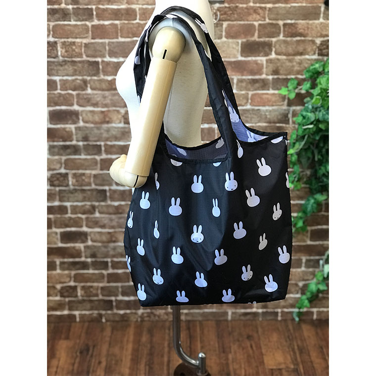 ＼ポイント10倍／洗える エコバッグ 20L ミッフィー グッズ 大人用 かわいい レジバッグ 折りたたみ 収納一体型