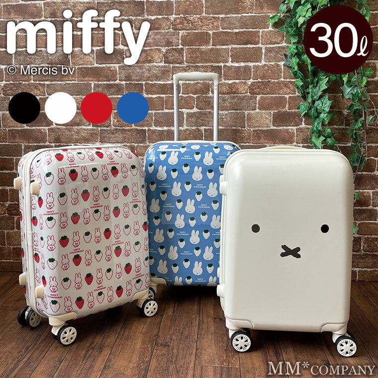 ミッフィー スーツケース Sサイズ 30L旅行バ...の商品画像