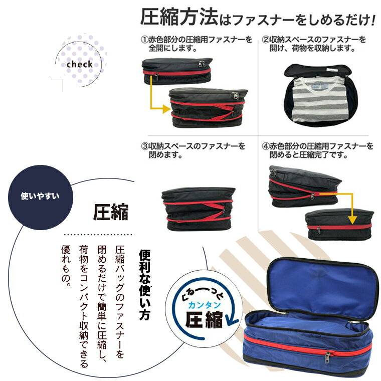 キャリーバッグ通販のMM-COMPANYの最大20％オフクーポン♪11月27日1:59マデ★圧縮バッグ Sサイズ トラベルコレクション TRC7073｜アングル3