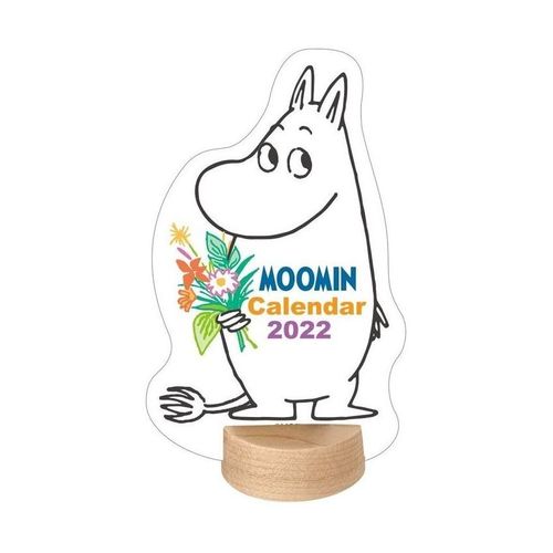 卓上 ムーミン カレンダー 2022年 Moominダイカット 北欧 学研ステイフル インテリア 令和4年 暦 マシュマロポップ