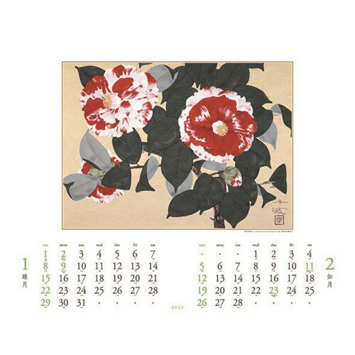 2023Calendar 中島千波 なかじまちなみ 壁掛けカレンダー2023年 APJ 国内作家 アート インテリア 令和5年暦 予約 マシュマロポップ