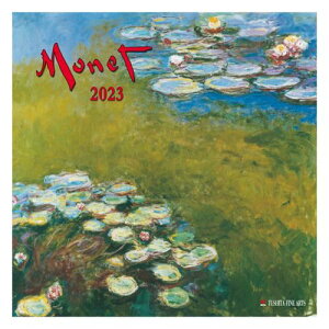 2023 Calendar TUSHITA 壁掛けカレンダー2023年 クロード モネ CLAUDE MONET アート 名画 インテリア 令和5年暦 予約 マシュマロポップ