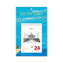 2024Calendar 旅する日めくり 365 DAYS JOURNEY 卓上カレンダー2024年 新日本カレンダー 教養 インテリア 令和6年暦 マシュマロポップ